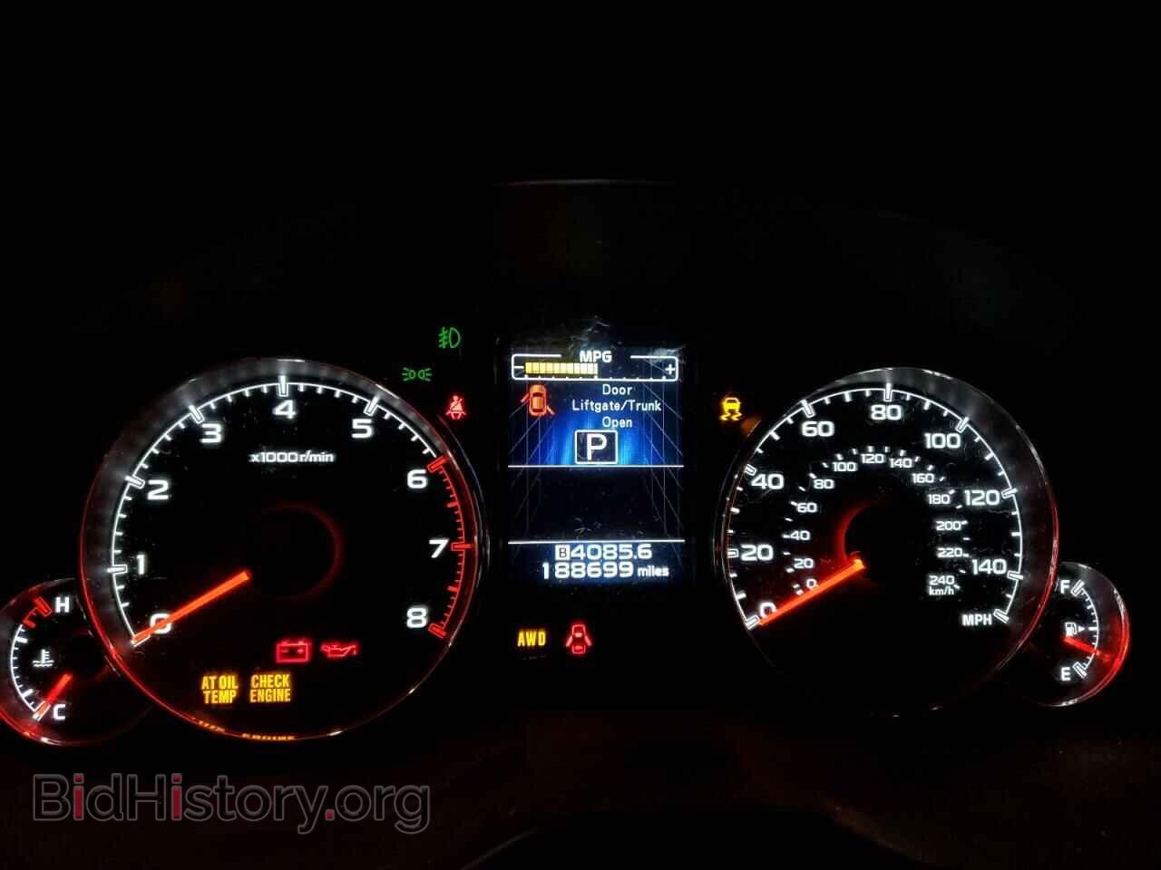 2014 SUBARU OUTBACK - VIN: 4S4BRBLC5E3323719 - Фото 9