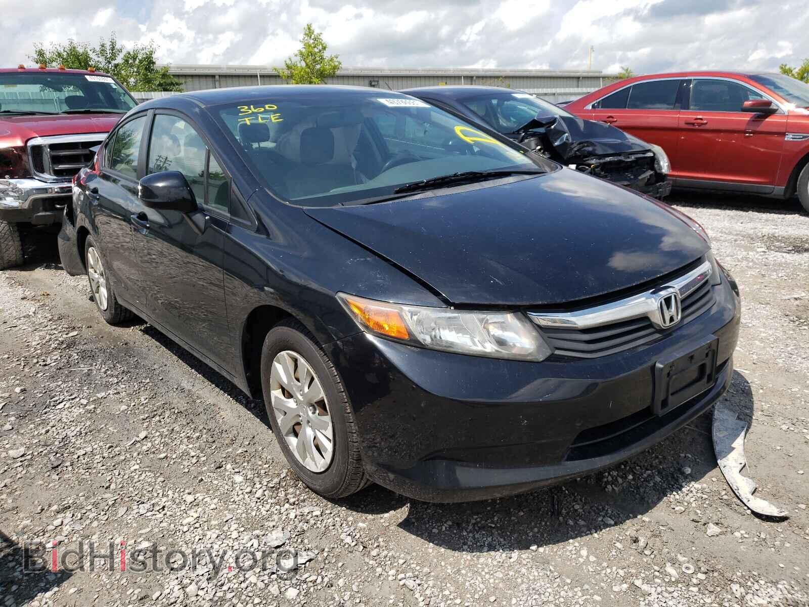 Фотография 2HGFB2F57CH595207 - HONDA CIVIC 2012
