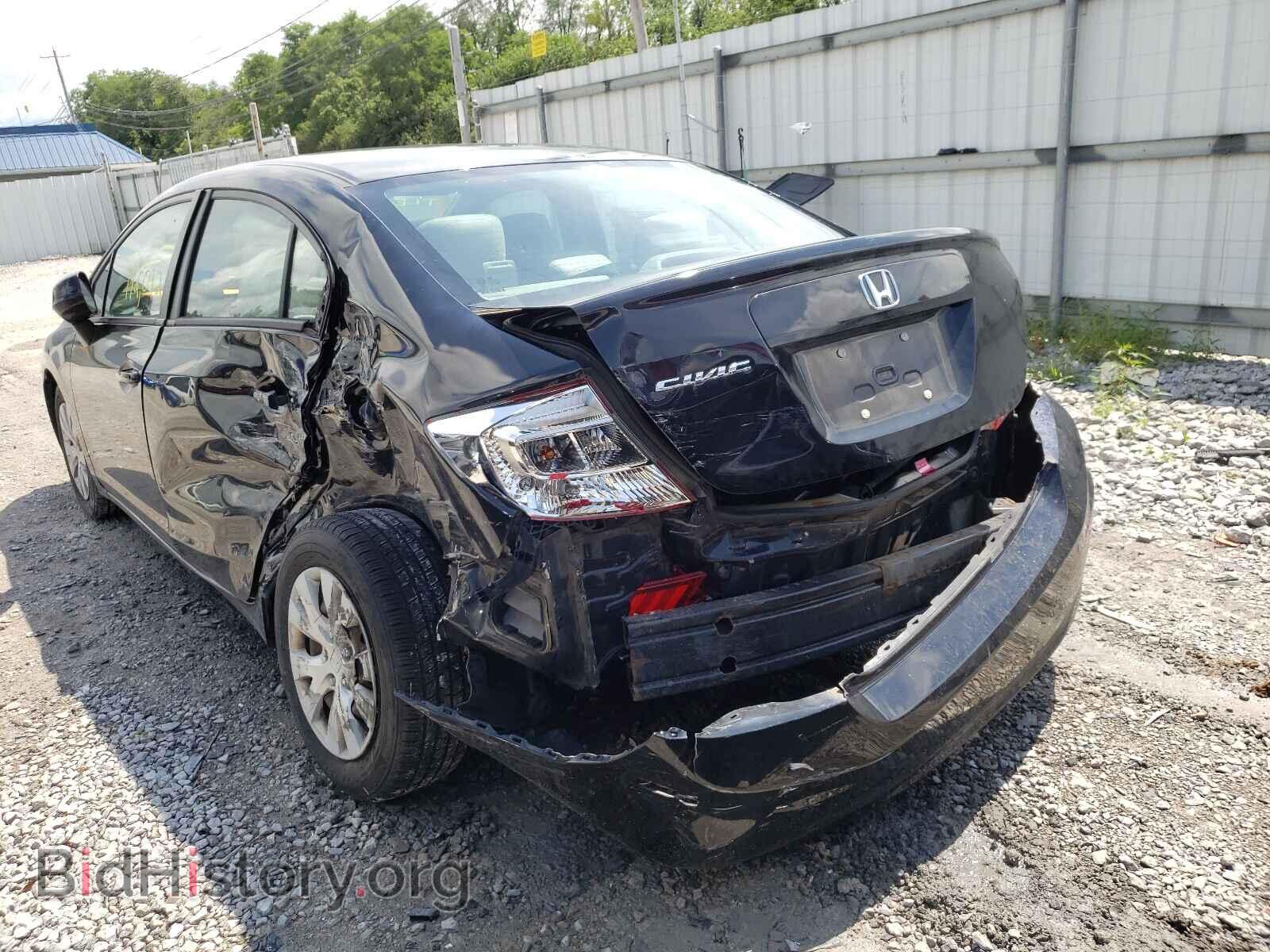 2012 HONDA CIVIC - VIN: 2HGFB2F57CH595207 - Фото 3