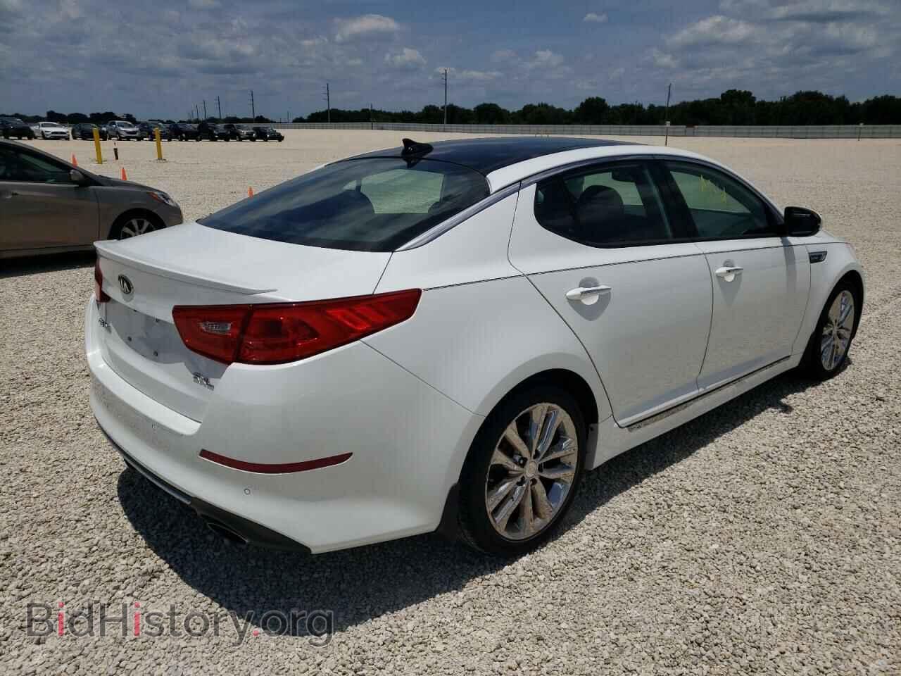2015 KIA OPTIMA - VIN: 5XXGR4A65FG358376 - Фото 4