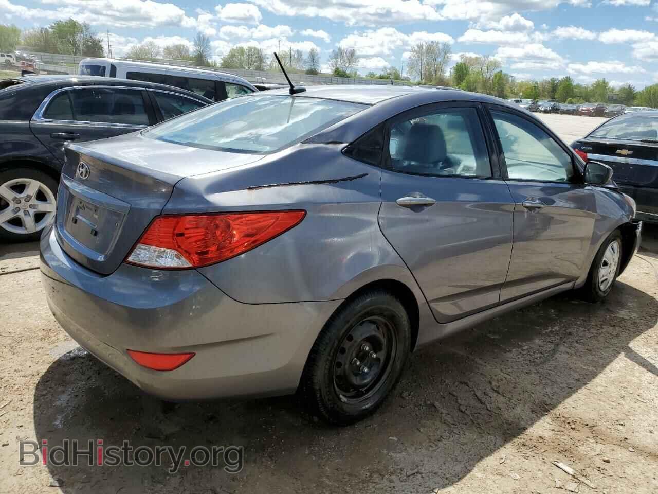 2014 HYUNDAI ACCENT - VIN: KMHCT4AE1EU587374 - Фото 3