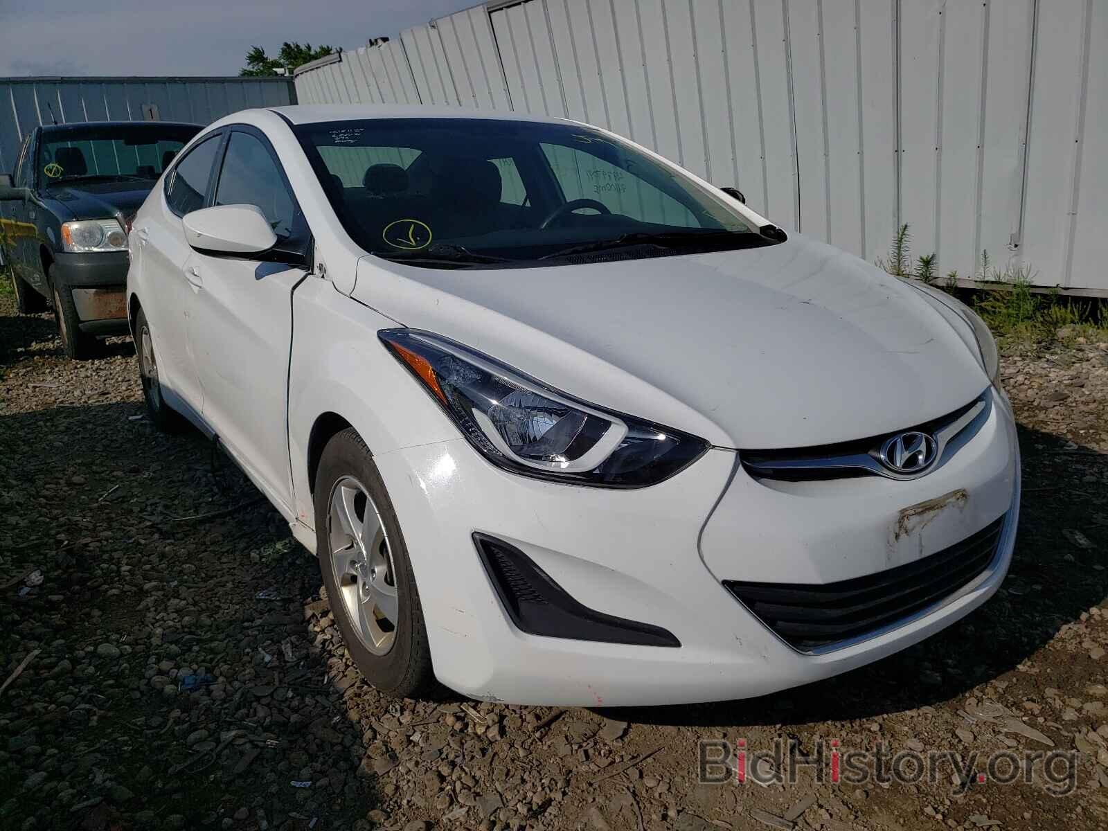 Photo 5NPDH4AE6EH455523 - HYUNDAI ELANTRA 2014