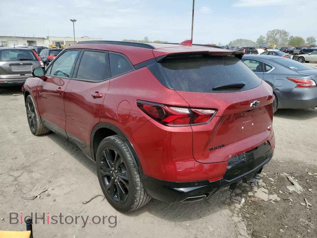 2021 CHEVROLET BLAZER - VIN: 3GNKBERS2MS555980 - Фото 2