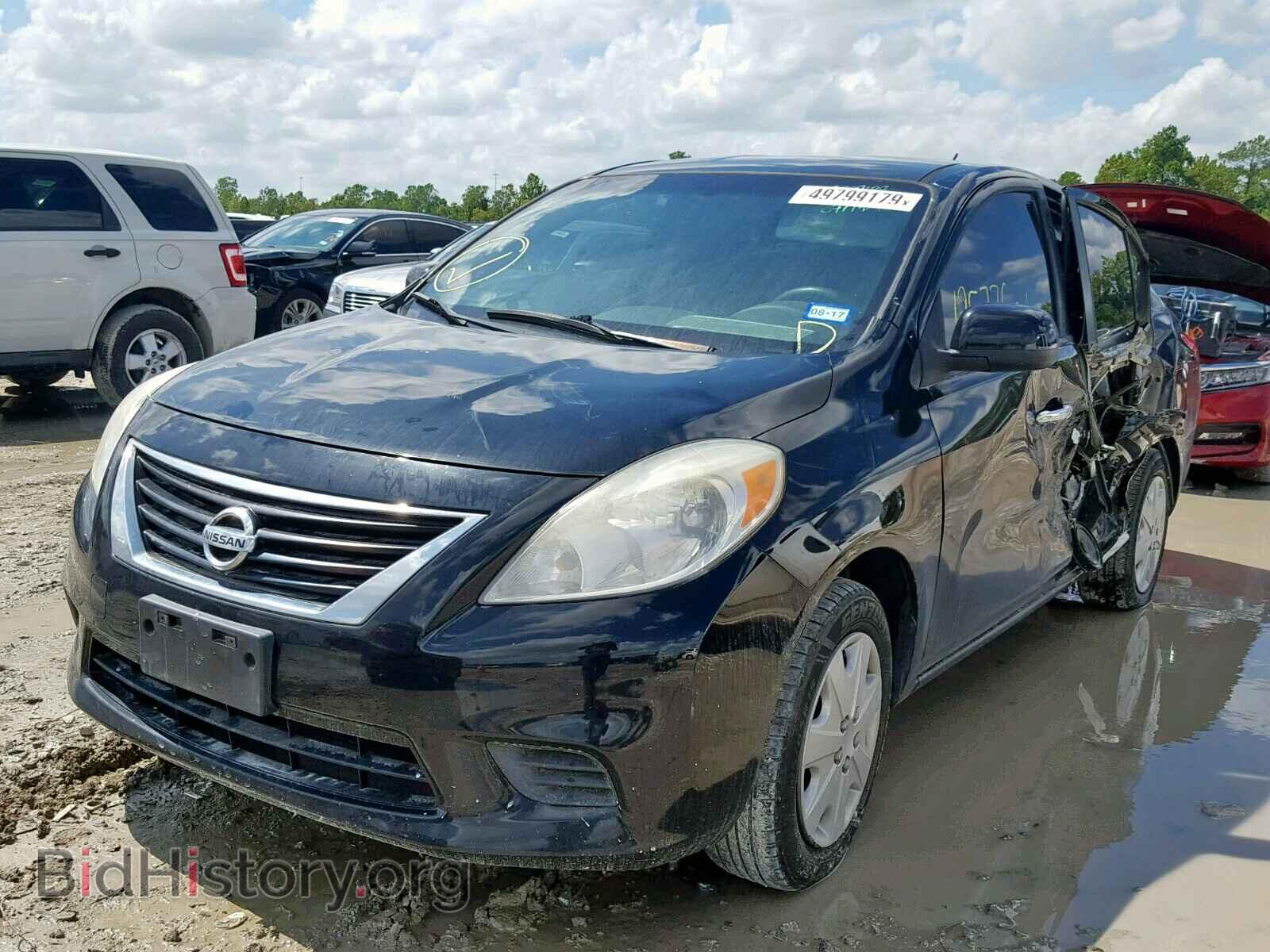 2012 NISSAN VERSA - VIN: 3N1CN7AP3CL929208 - Фото 2