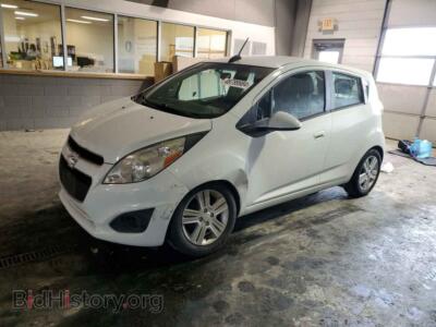 2015 Chevrolet SPARK 1LT, white — VIN KL8CD6S95FC784627, Copart