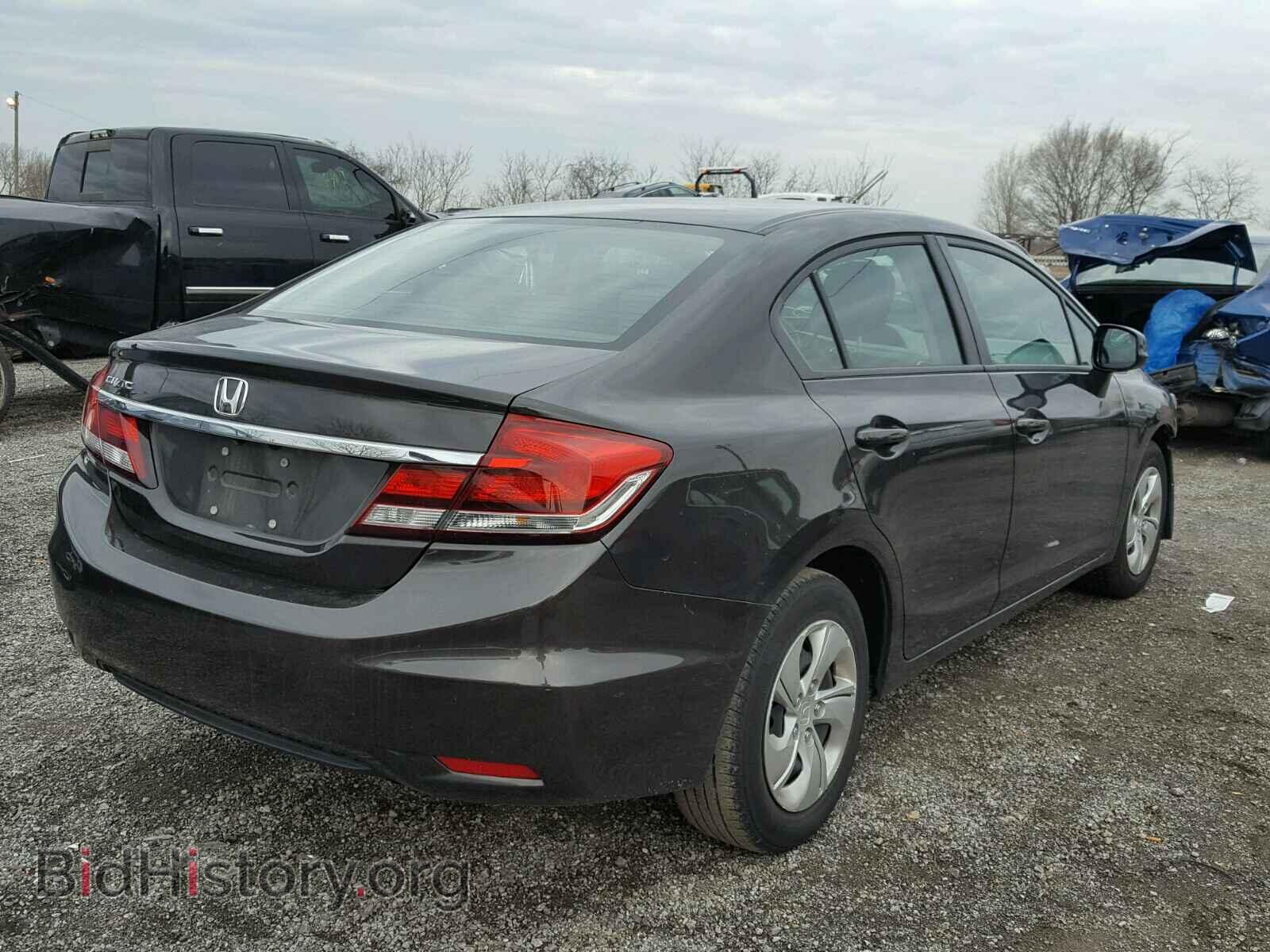 2013 HONDA CIVIC - VIN: 19XFB2F55DE208469 - Фото 4