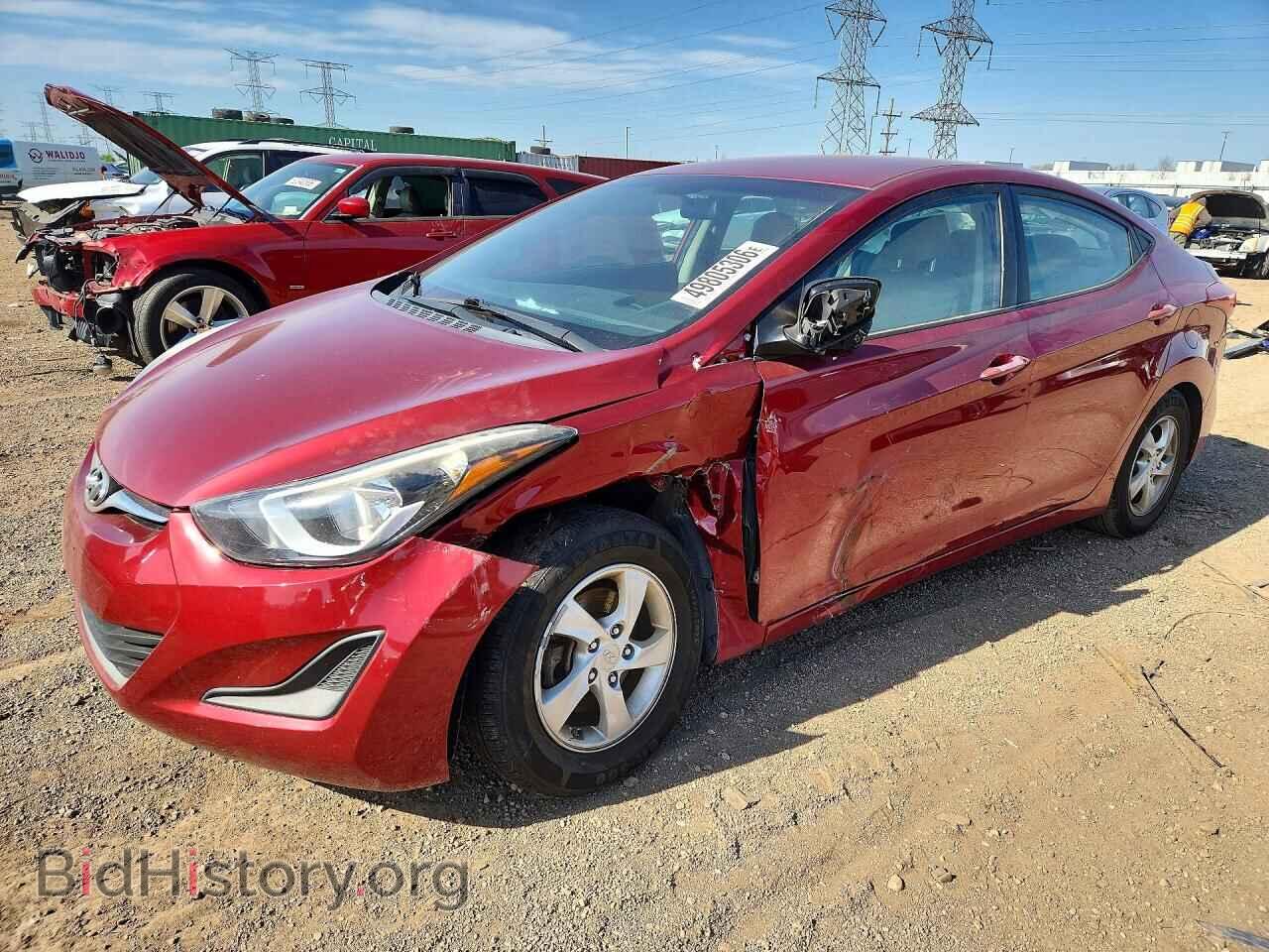 Фотография 5NPDH4AE6EH540958 - HYUNDAI ELANTRA 2014
