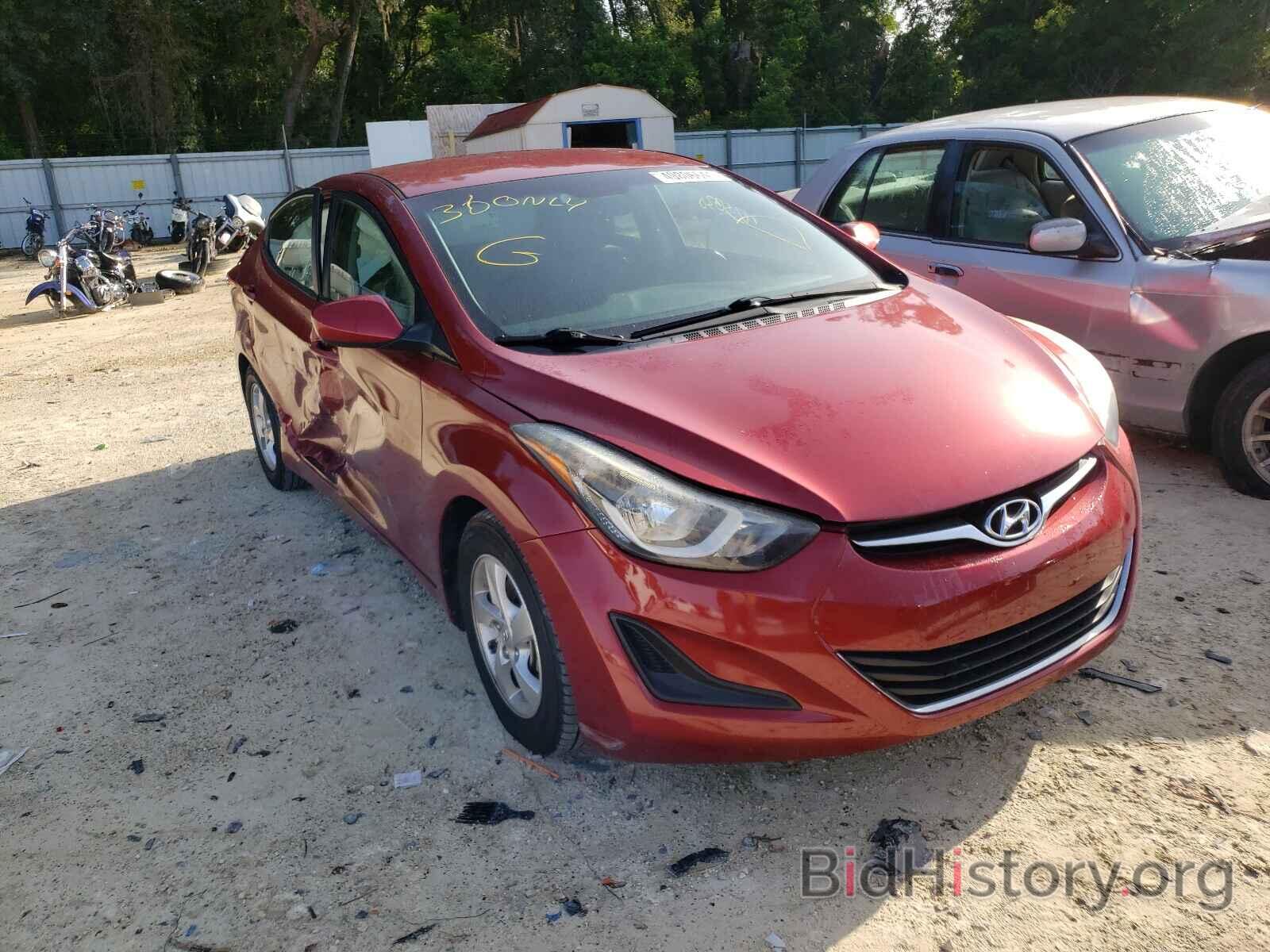 Фотография 5NPDH4AE0EH542513 - HYUNDAI ELANTRA 2014