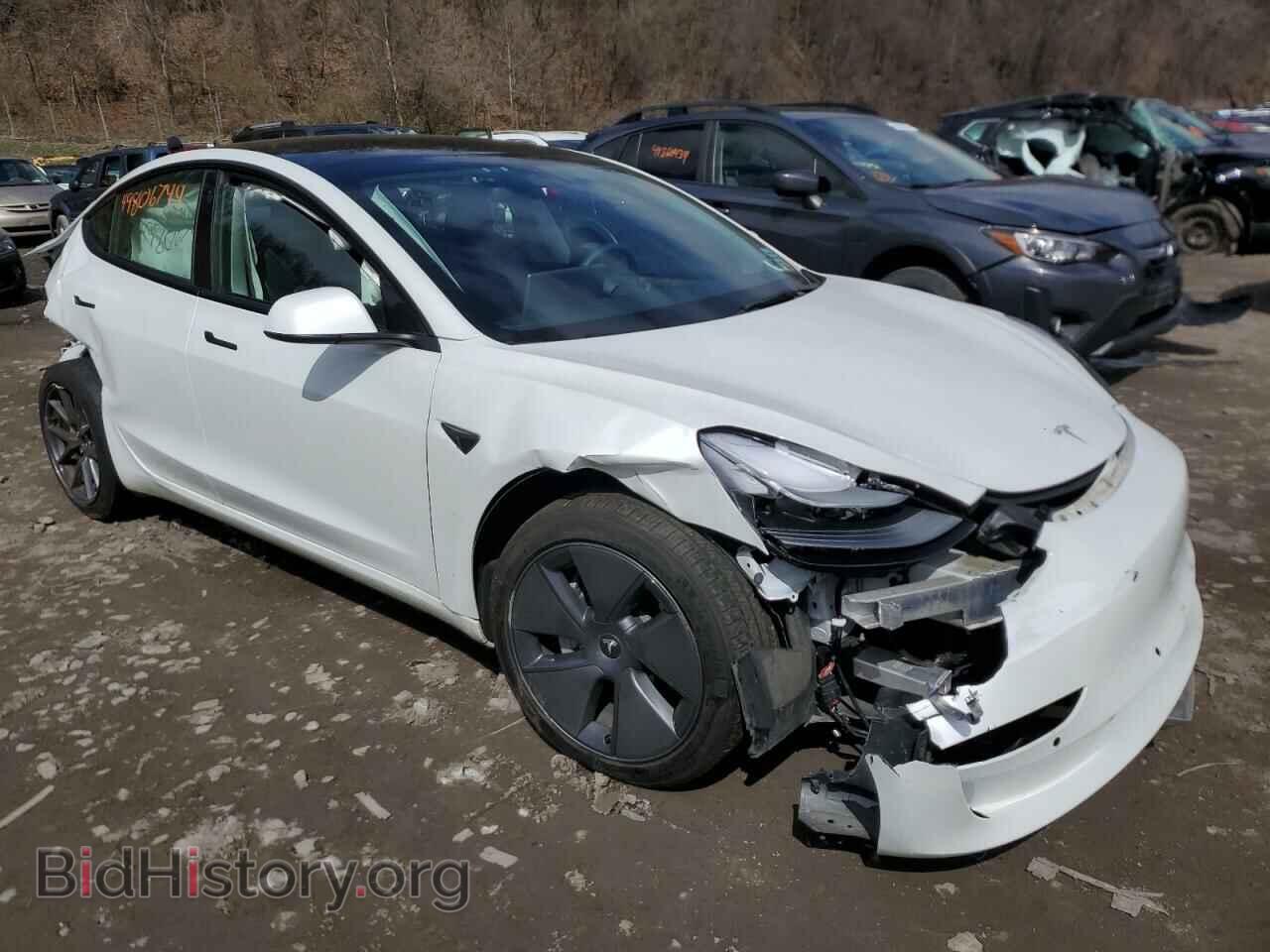 2022 TESLA MODEL 3 - VIN: 5YJ3E1EB8NF335014 - Фото 4