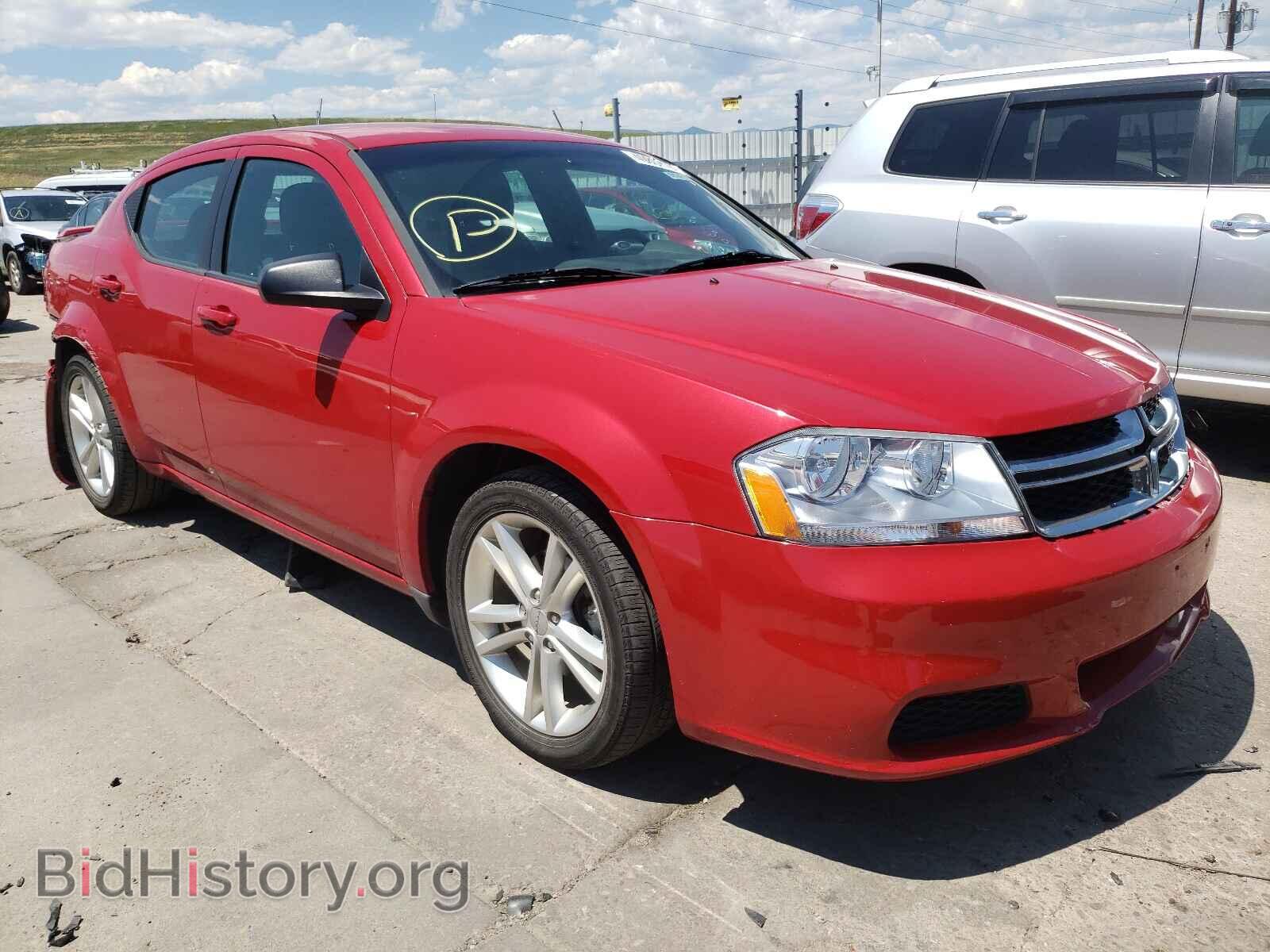 Photo 1C3CDZAG6DN552343 - DODGE AVENGER 2013