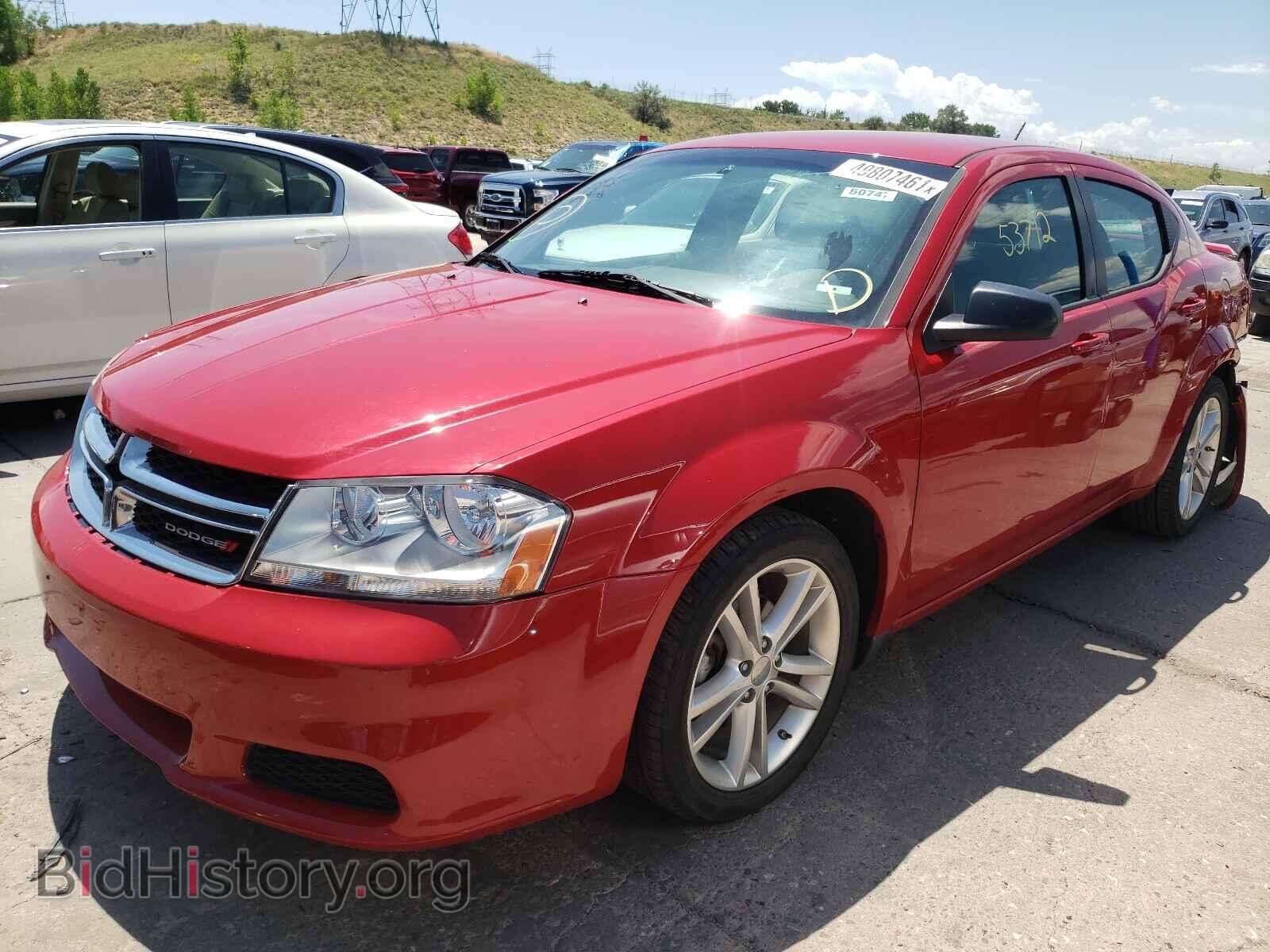 2013 DODGE AVENGER - VIN: 1C3CDZAG6DN552343 - Фото 2