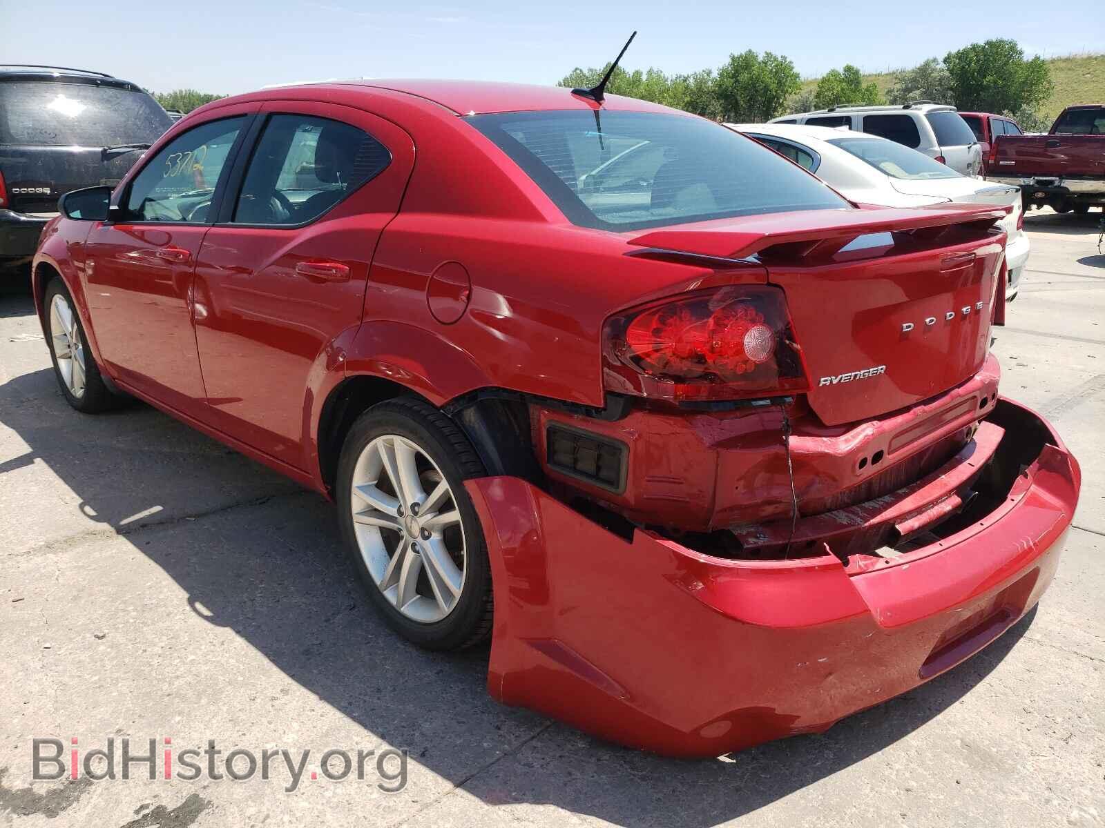 2013 DODGE AVENGER - VIN: 1C3CDZAG6DN552343 - Фото 3