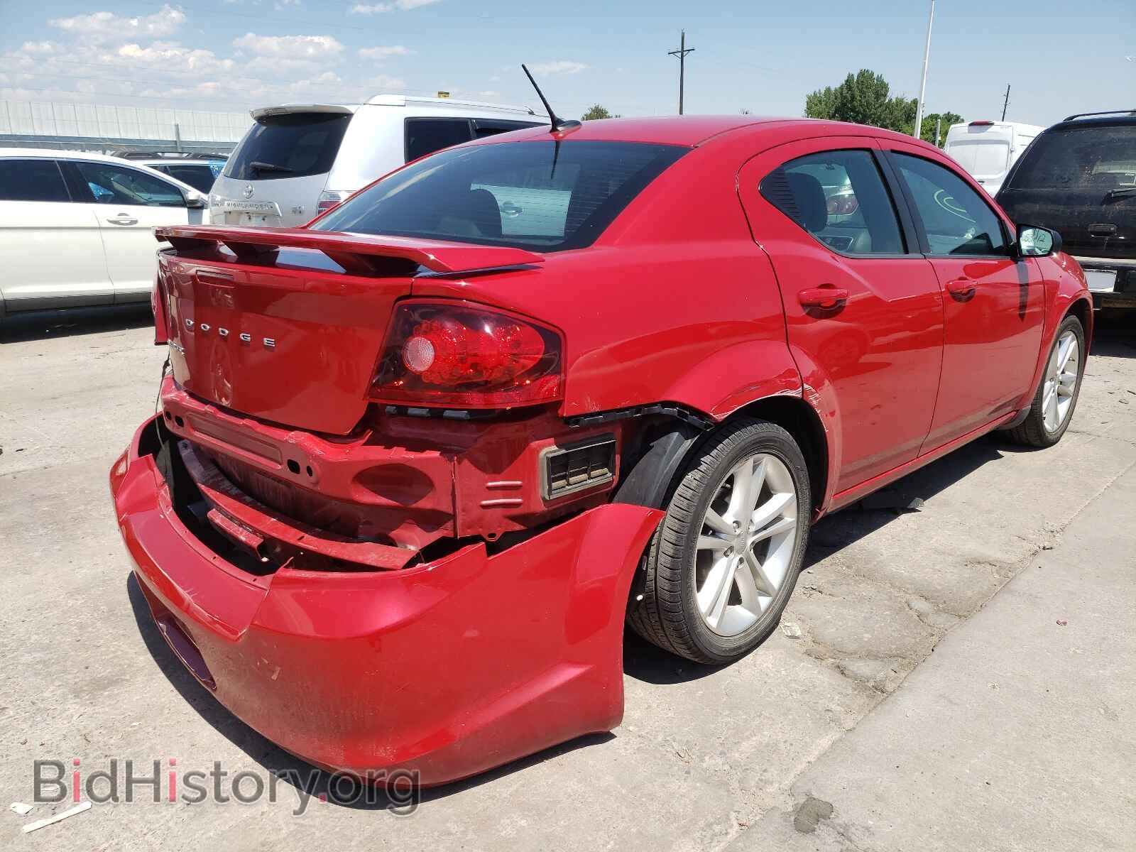 2013 DODGE AVENGER - VIN: 1C3CDZAG6DN552343 - Фото 4