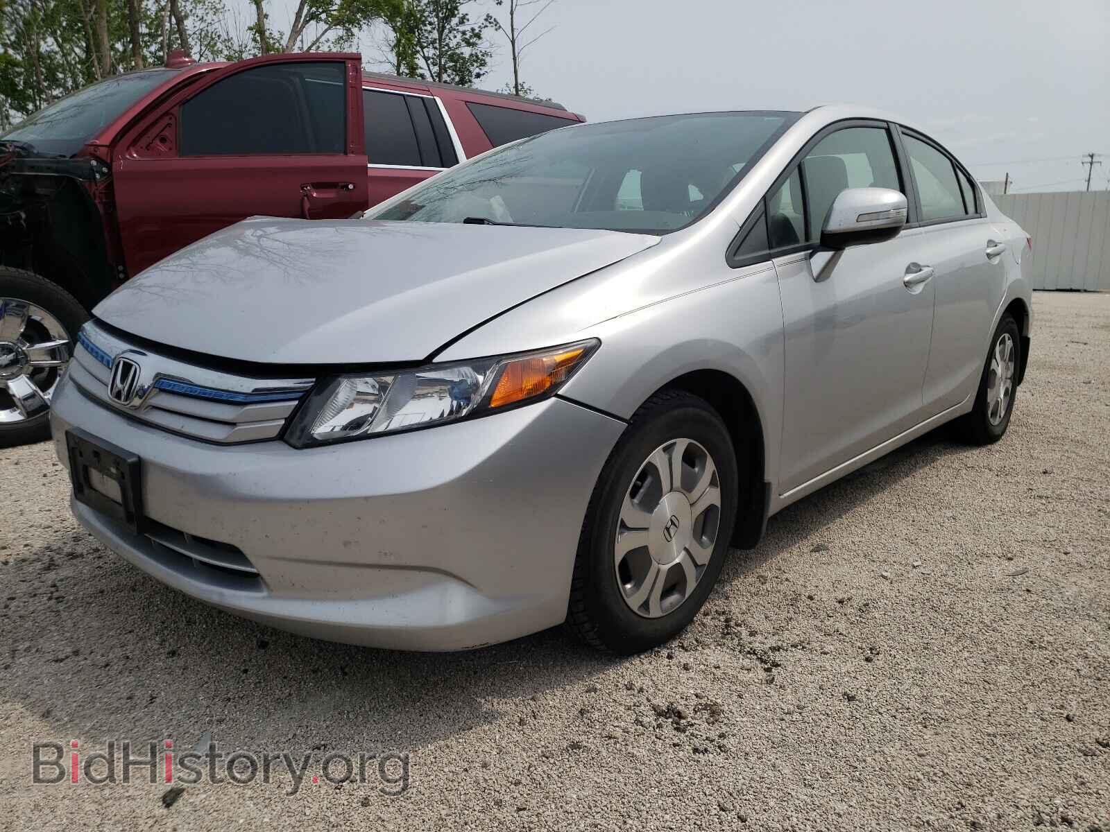 2012 HONDA CIVIC - VIN: JHMFB4F30CS007955 - Фото 2