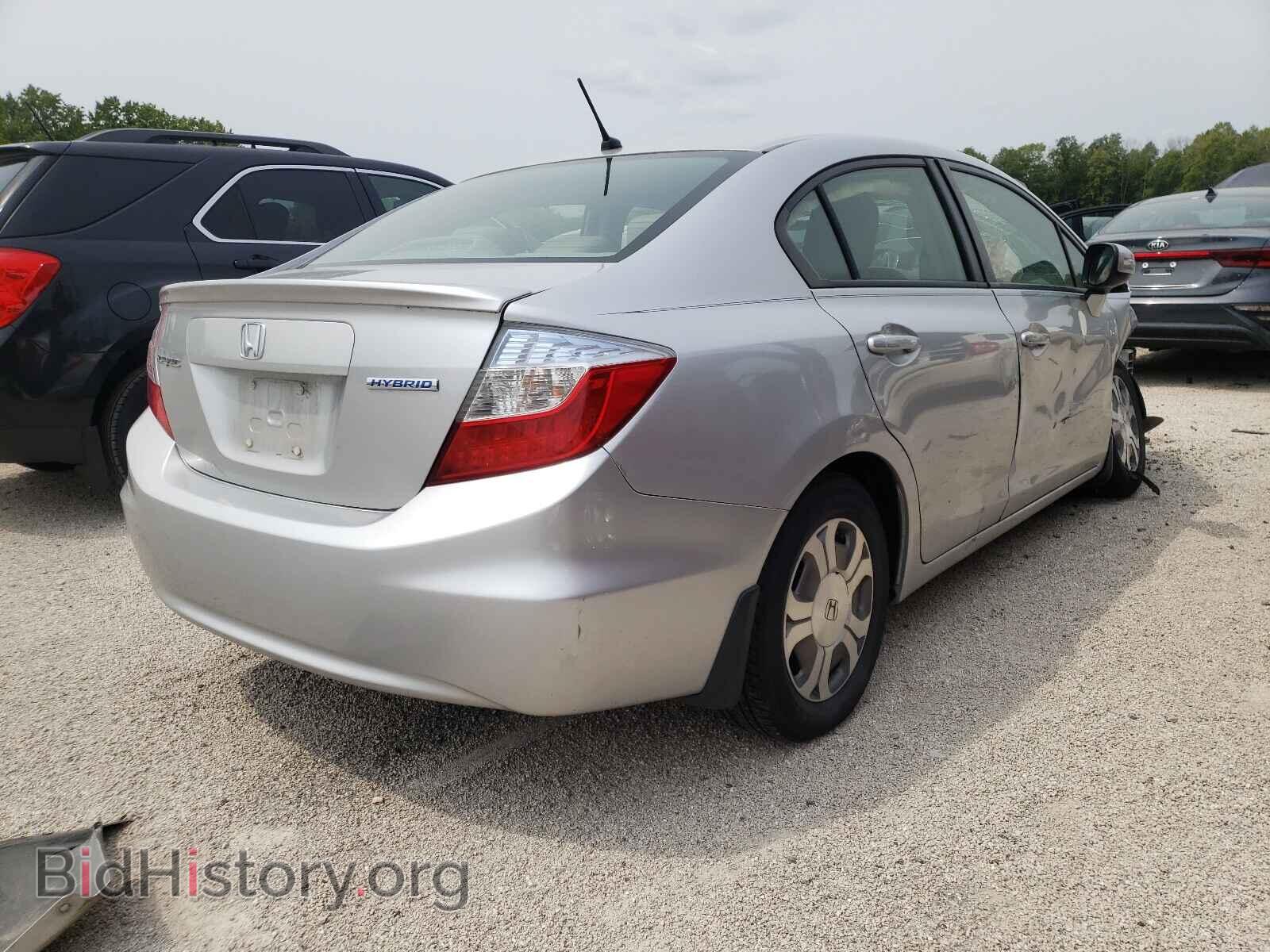 2012 HONDA CIVIC - VIN: JHMFB4F30CS007955 - Фото 4