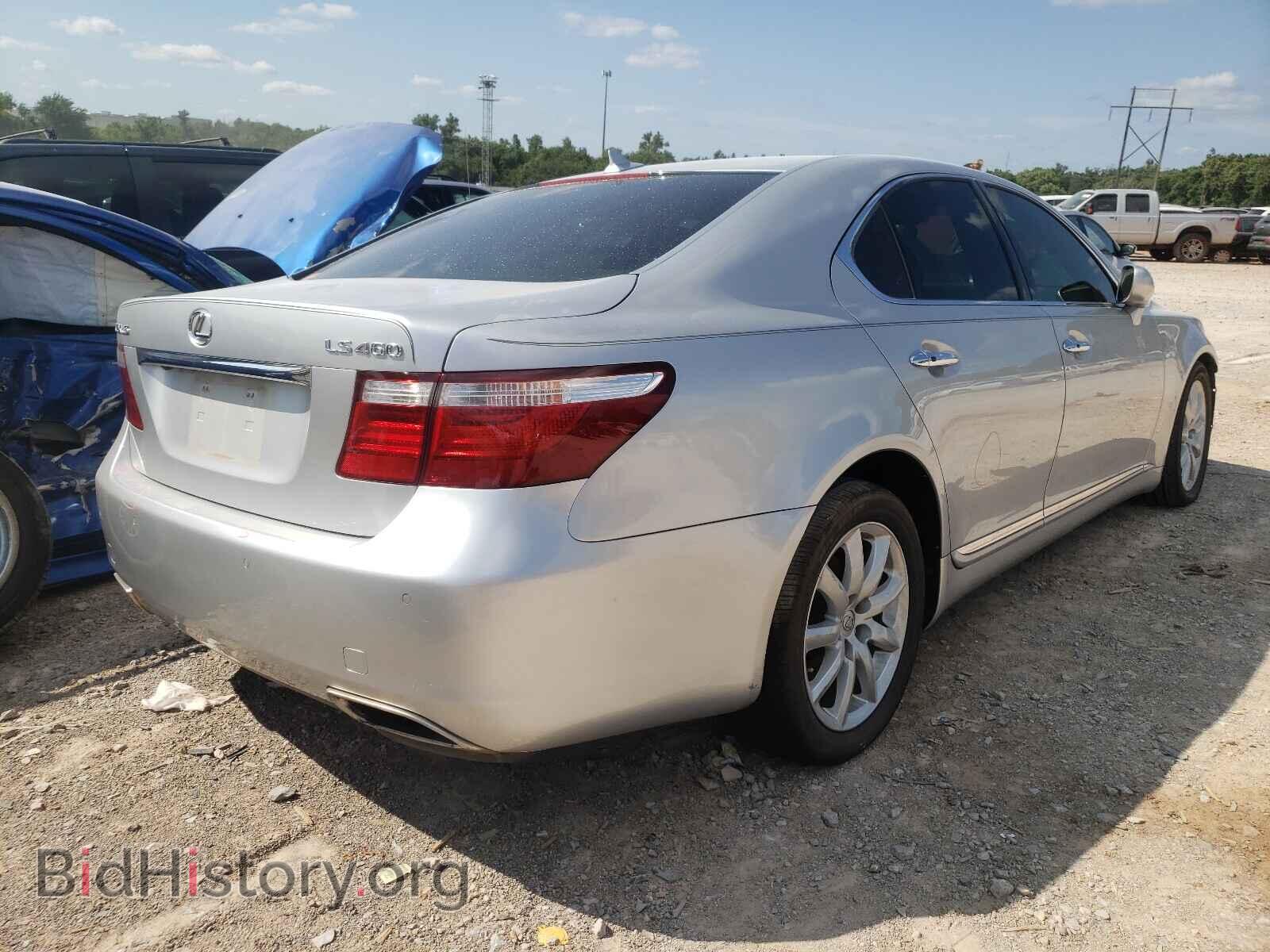 2007 LEXUS LS460 - VIN: JTHBL46F575044431 - Фото 4