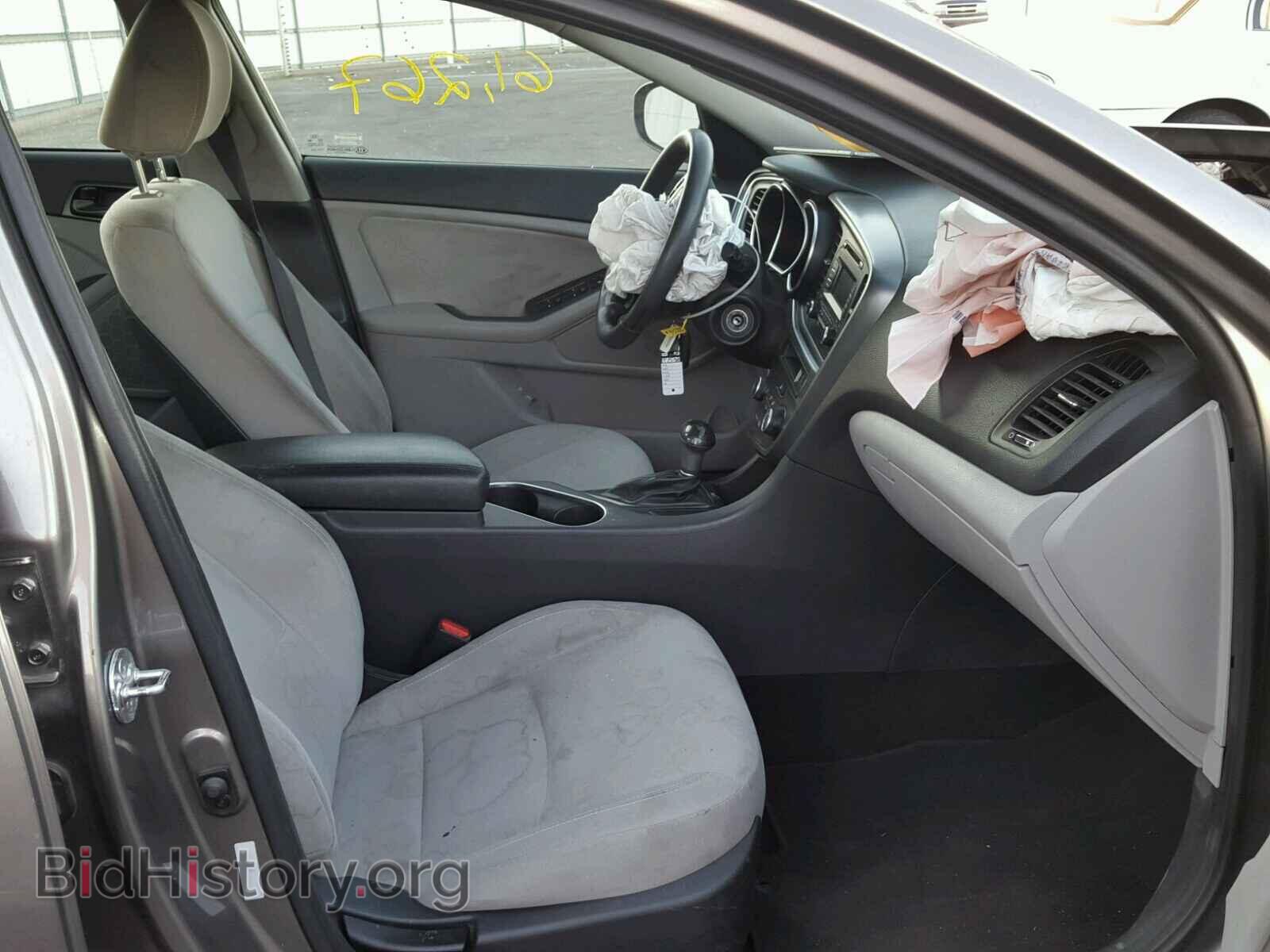 2014 KIA OPTIMA - VIN: 5XXGM4A70EG281356 - Фото 5