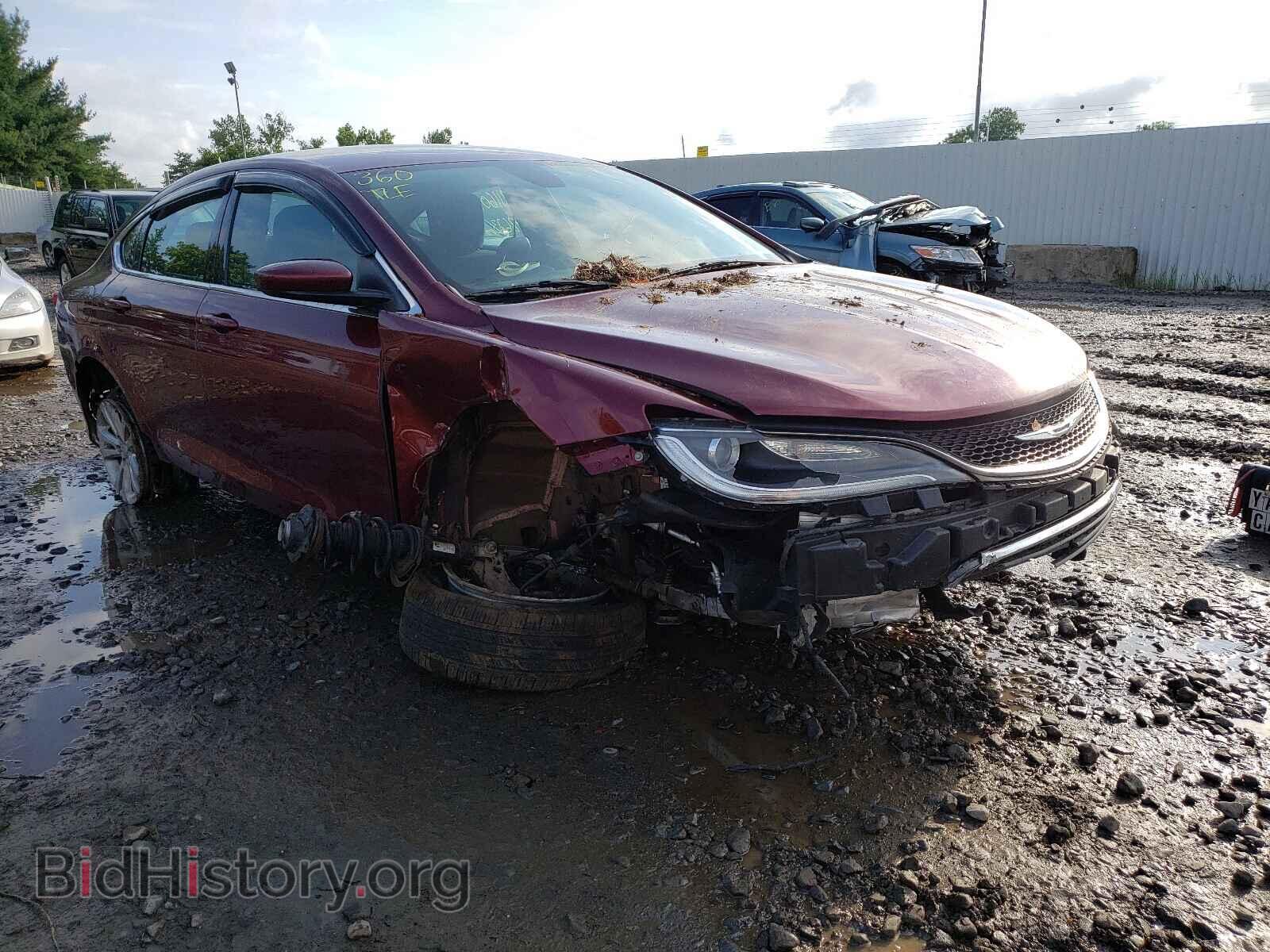 Фотография 1C3CCCAB5FN608408 - CHRYSLER 200 2015