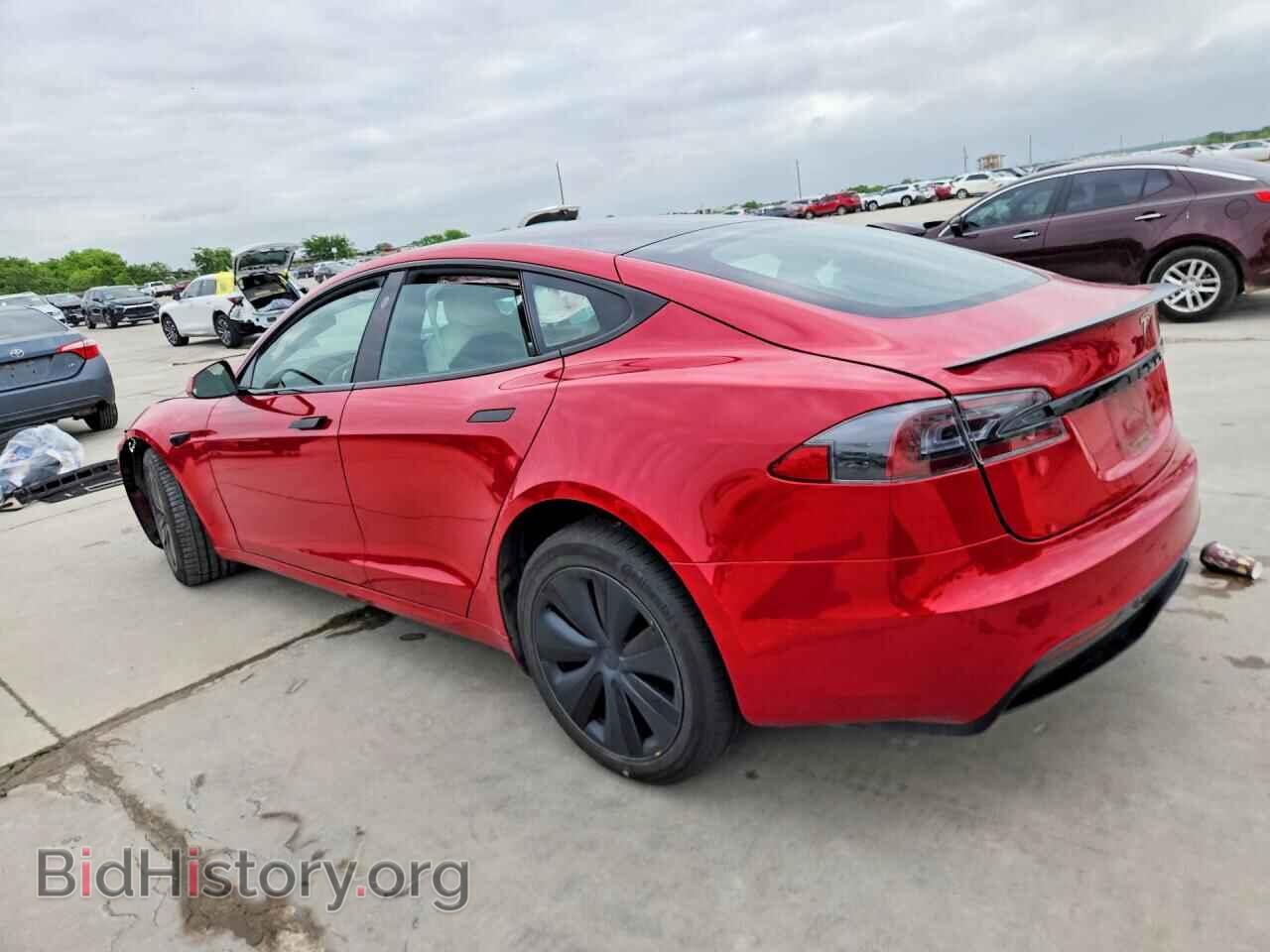 2021 TESLA MODEL S - VIN: 5YJSA1E65MF438657 - Фото 2