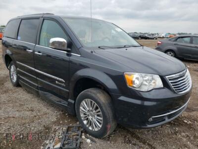 2013 Chrysler MINIVAN Town & COU, black — VIN 2C4RC1CG6DR619968, Copart