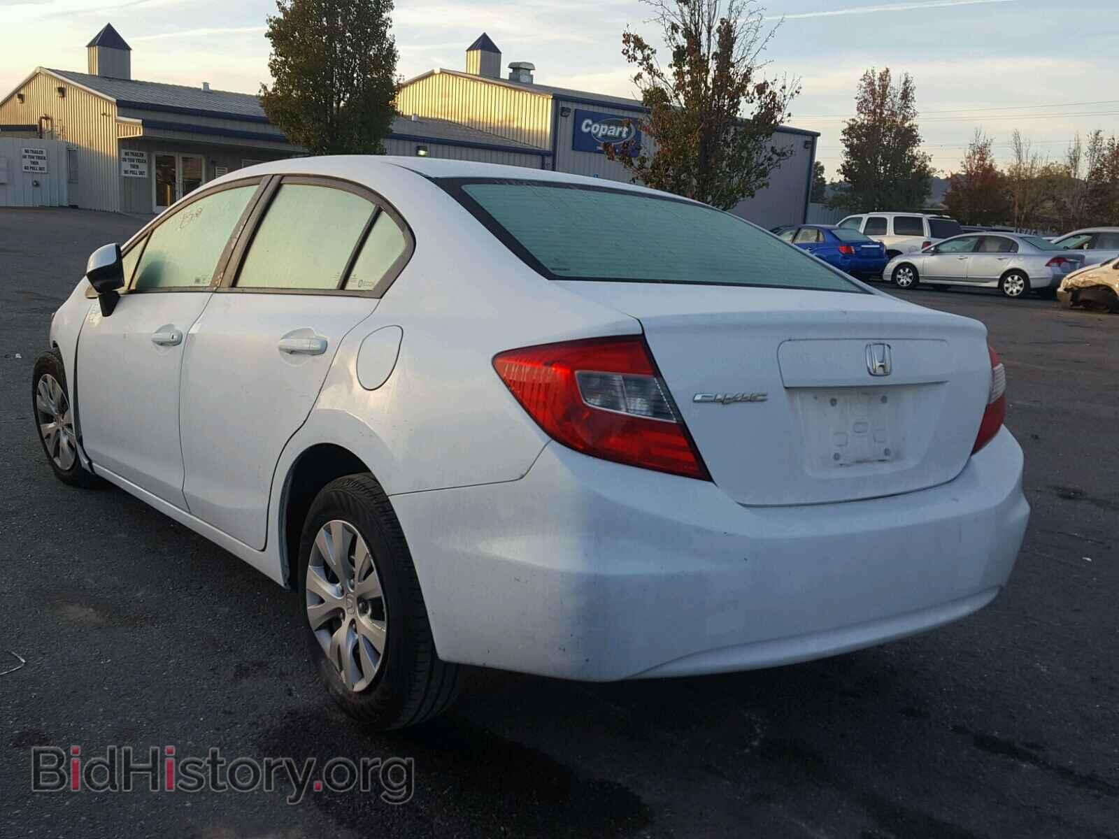 2012 HONDA CIVIC - VIN: 2HGFB2F57CH598401 - Фото 3