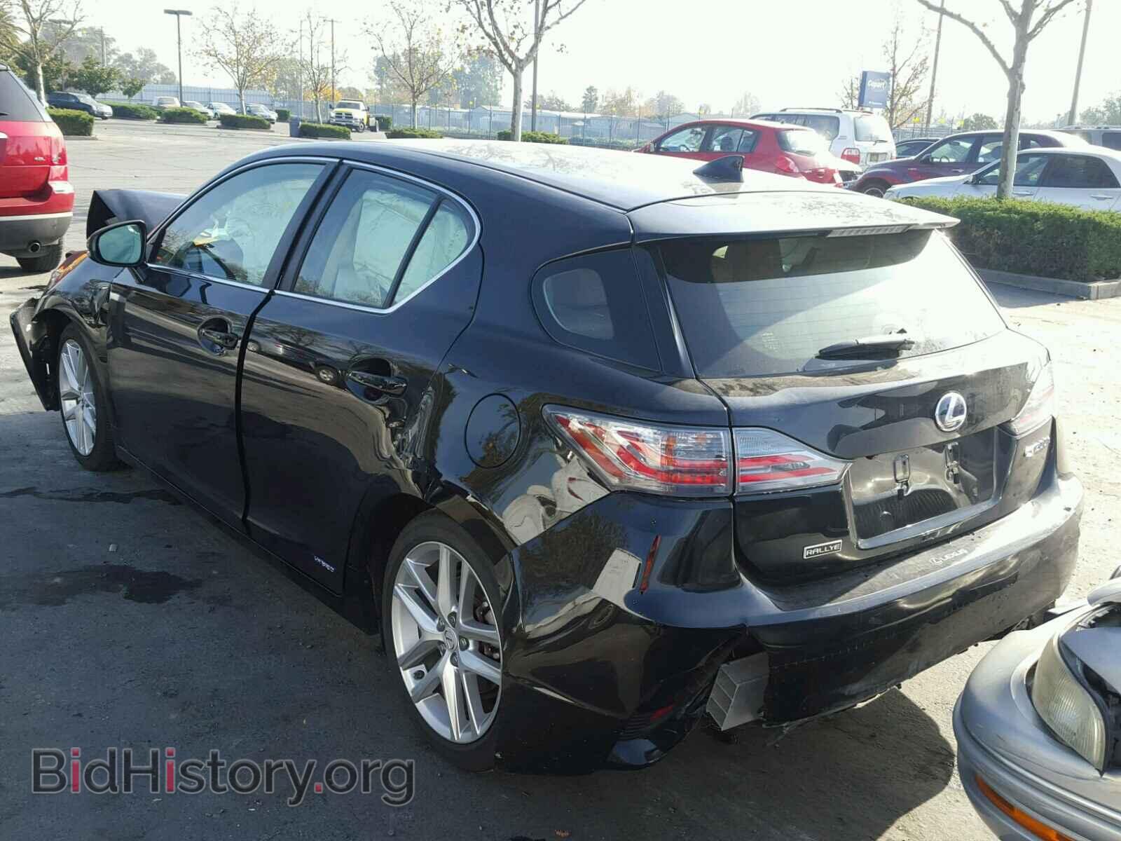 2014 LEXUS CT 200 - VIN: JTHKD5BH7E2182366 - Фото 3