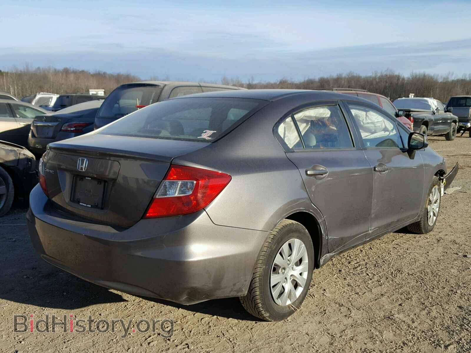 2012 HONDA CIVIC - VIN: 19XFB2F56CE041568 - Фото 4