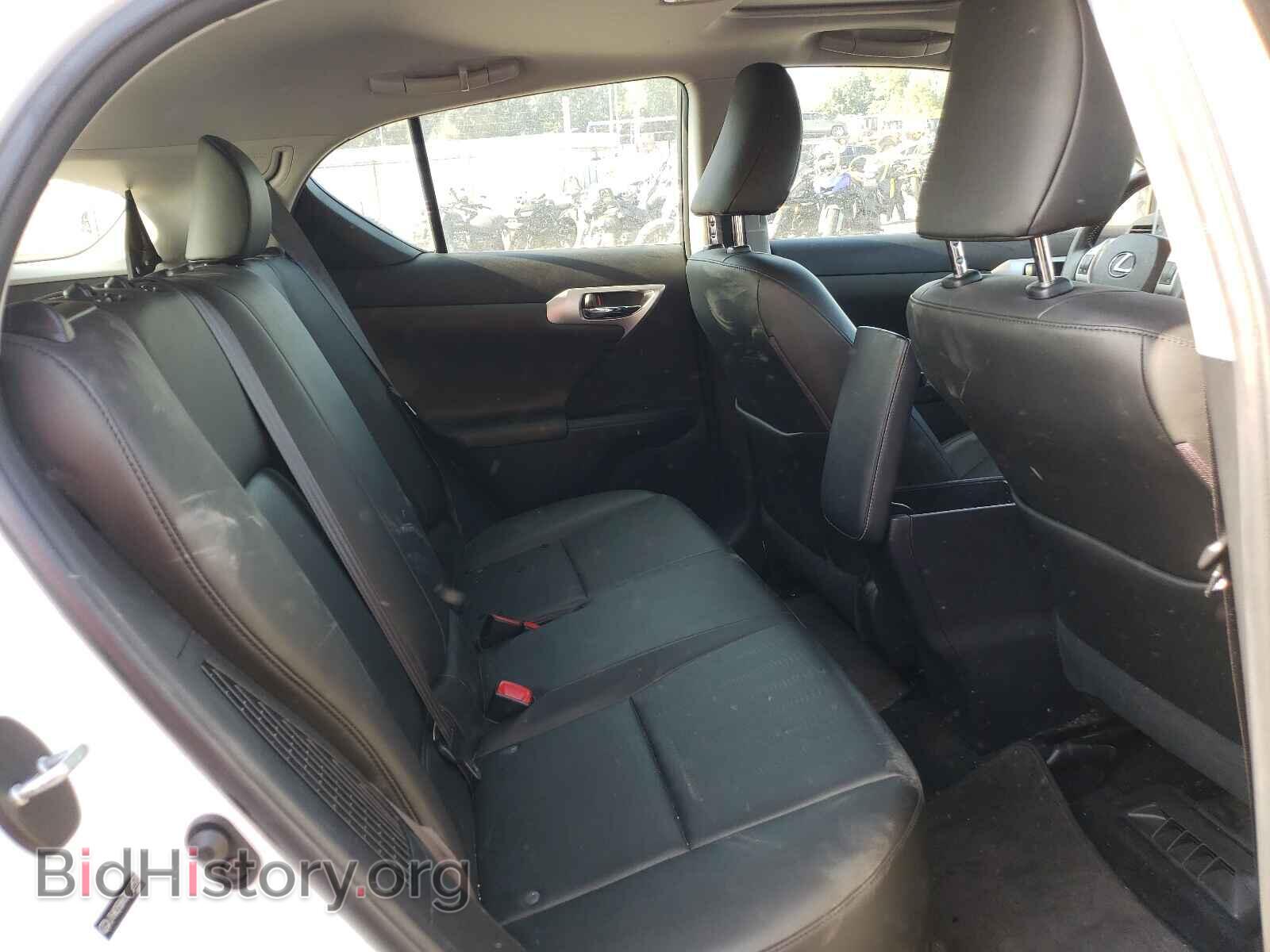 2013 LEXUS CT 200 - VIN: JTHKD5BH8D2127570 - Фото 6