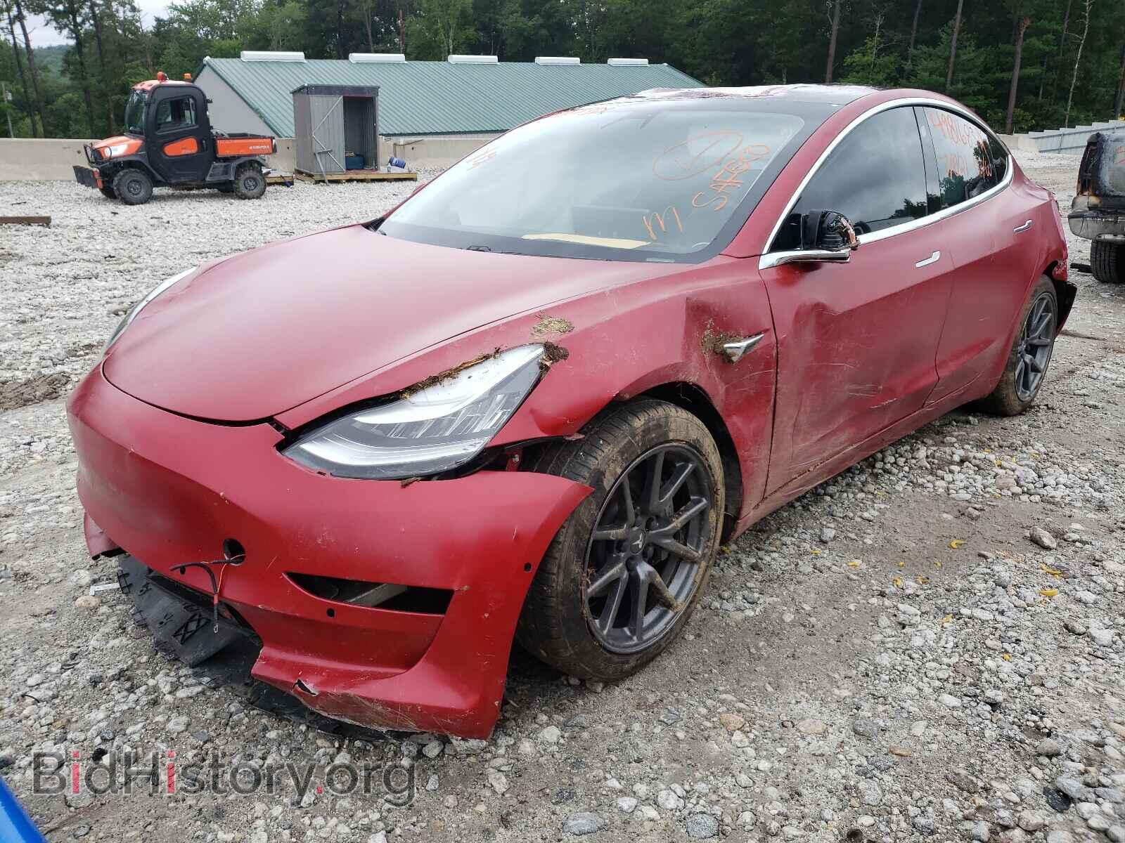 2018 TESLA MODEL 3 - VIN: 5YJ3E1EB4JF114701 - Фото 2