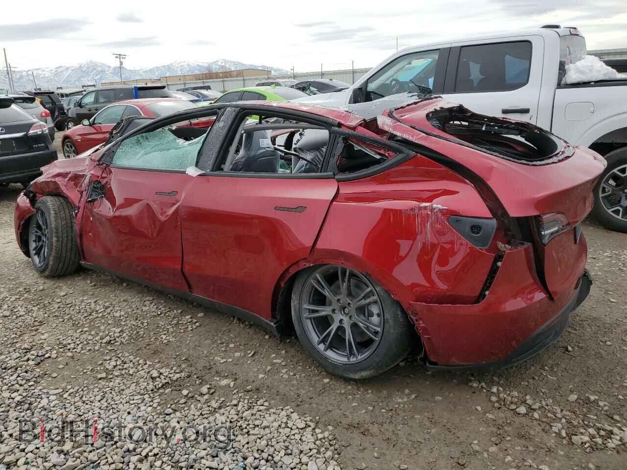 2025 TESLA MODEL Y - VIN: 7SAYGAEE5SF307924 - Photo 2