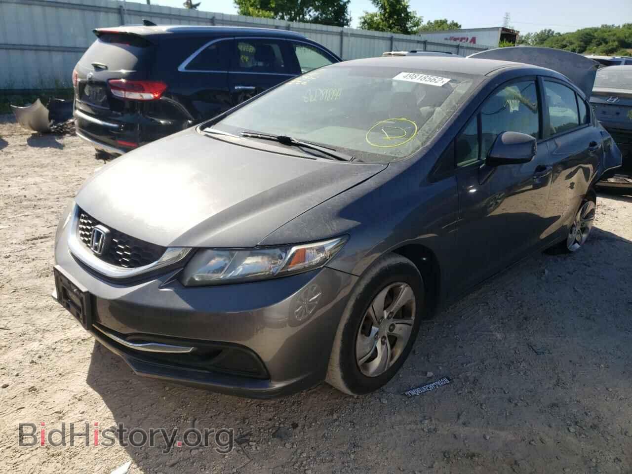 2013 HONDA CIVIC - VIN: 19XFB2F52DE036711 - Фото 2
