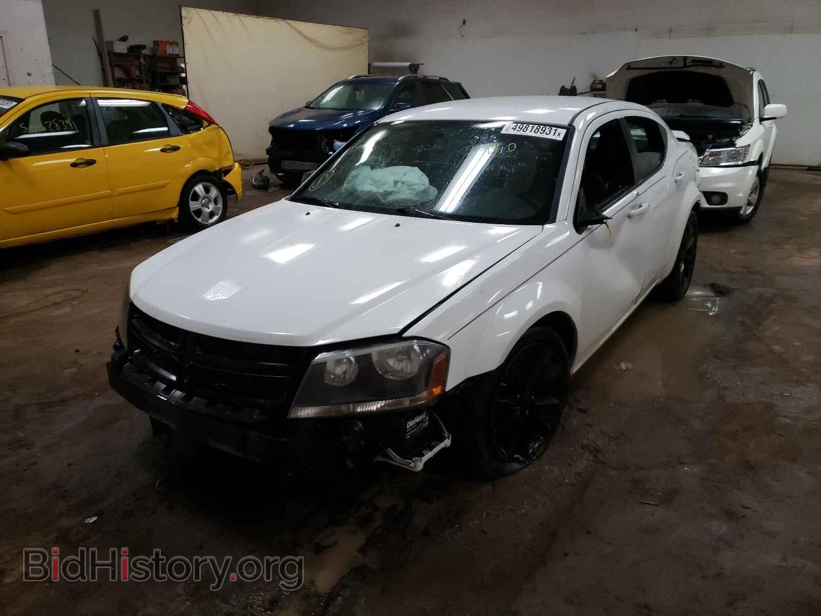 2014 DODGE AVENGER - VIN: 1C3CDZABXEN149228 - Фото 2