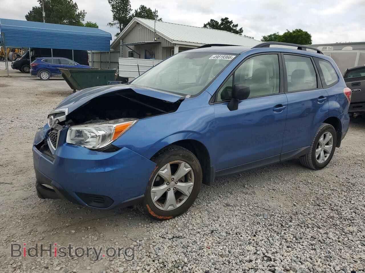 Photo JF2SJABC8GH567105 - SUBARU FORESTER 2016