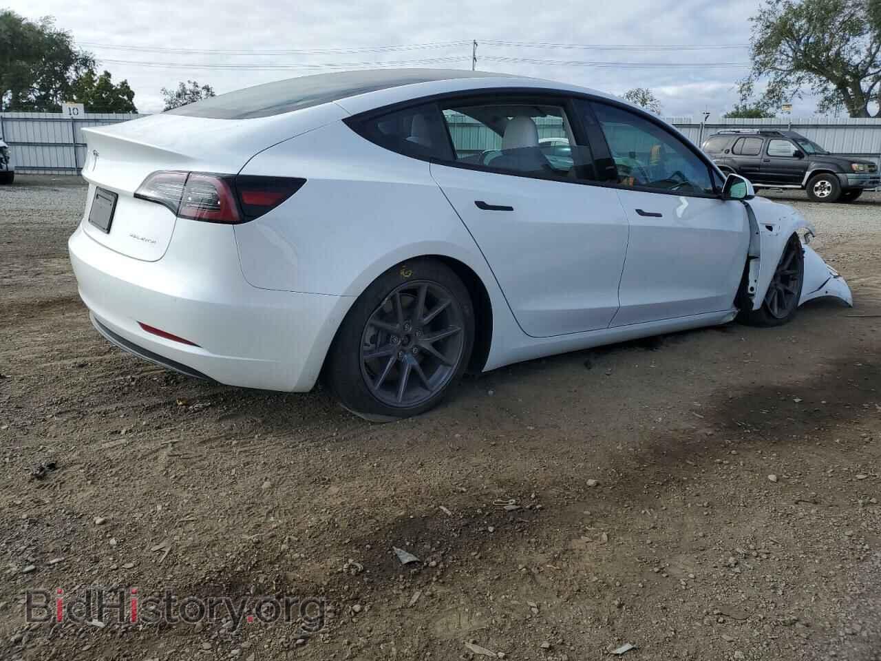 2022 TESLA MODEL 3 - VIN: 5YJ3E1EBXNF180384 - Photo 3