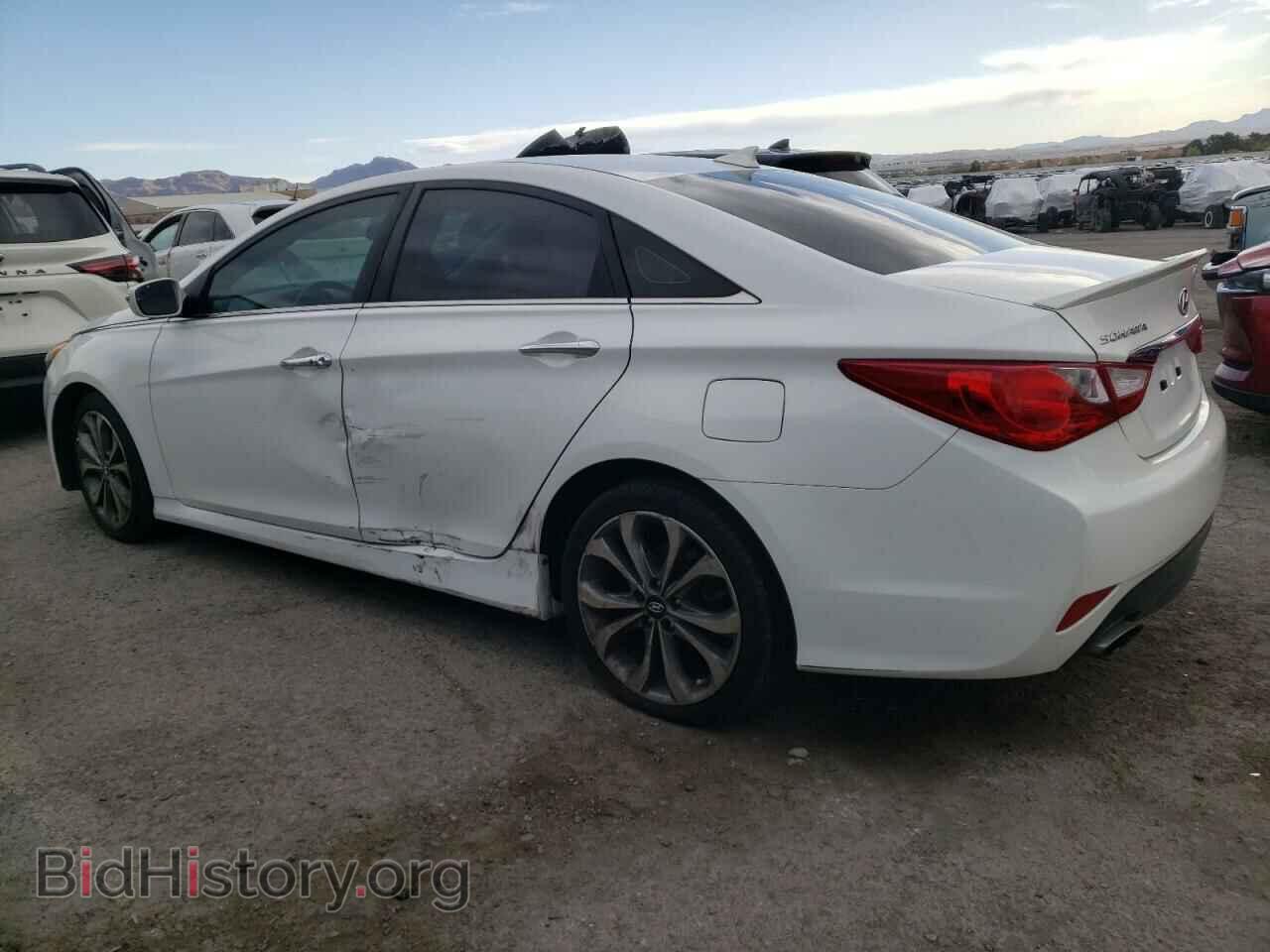 2014 HYUNDAI SONATA - VIN: 5NPEC4AC6EH920500 - Фото 2