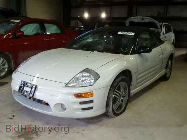 2003 MITSUBISHI ECLIPSE - VIN: 4A3AE75H73E007903 - Фото 2