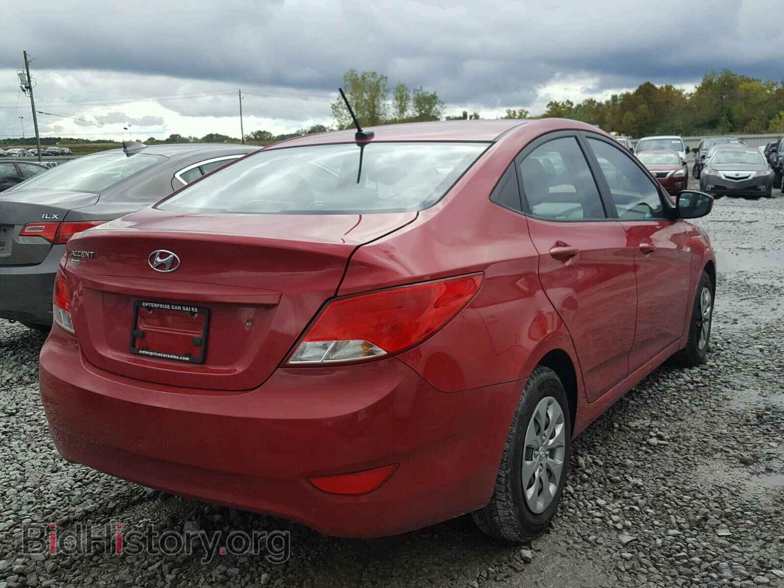 2016 HYUNDAI ACCENT - VIN: KMHCT4AE9GU093668 - Фото 4