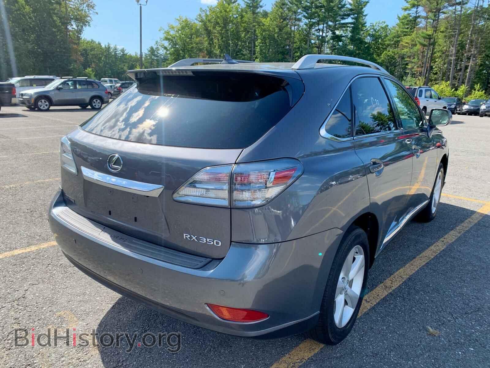 2012 LEXUS RX 350 - VIN: 2T2BK1BA1CC149778 - Фото 3