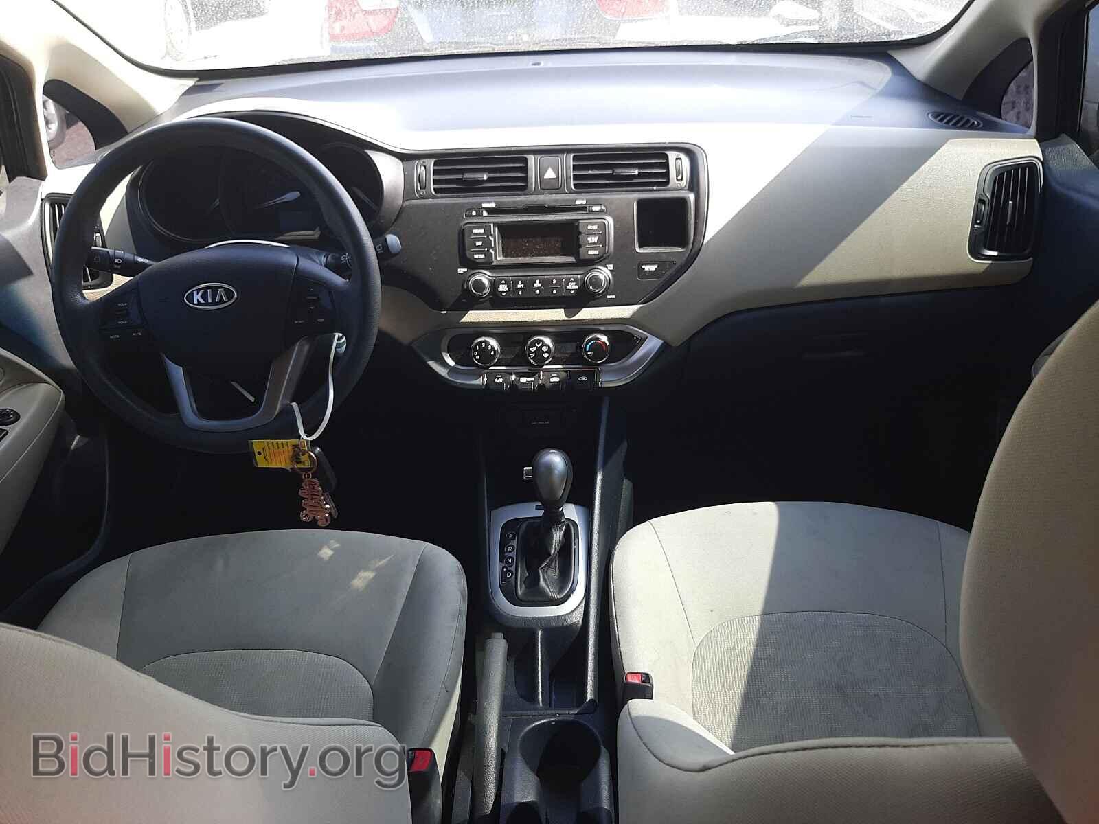 2012 KIA RIO - VIN: KNADM5A35C6092619 - Фото 9