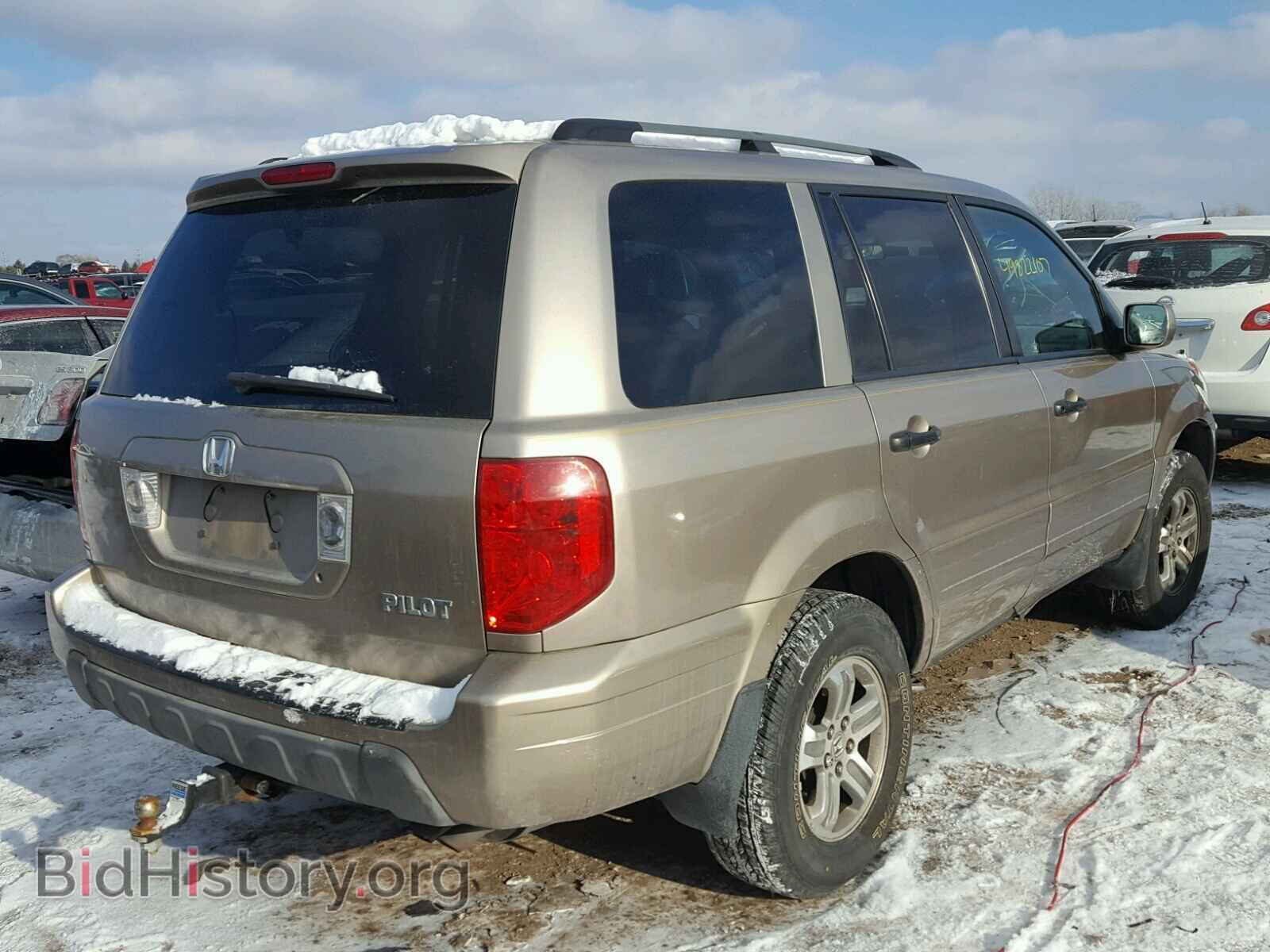 2005 HONDA PILOT - VIN: 5FNYF18535B005855 - Фото 4