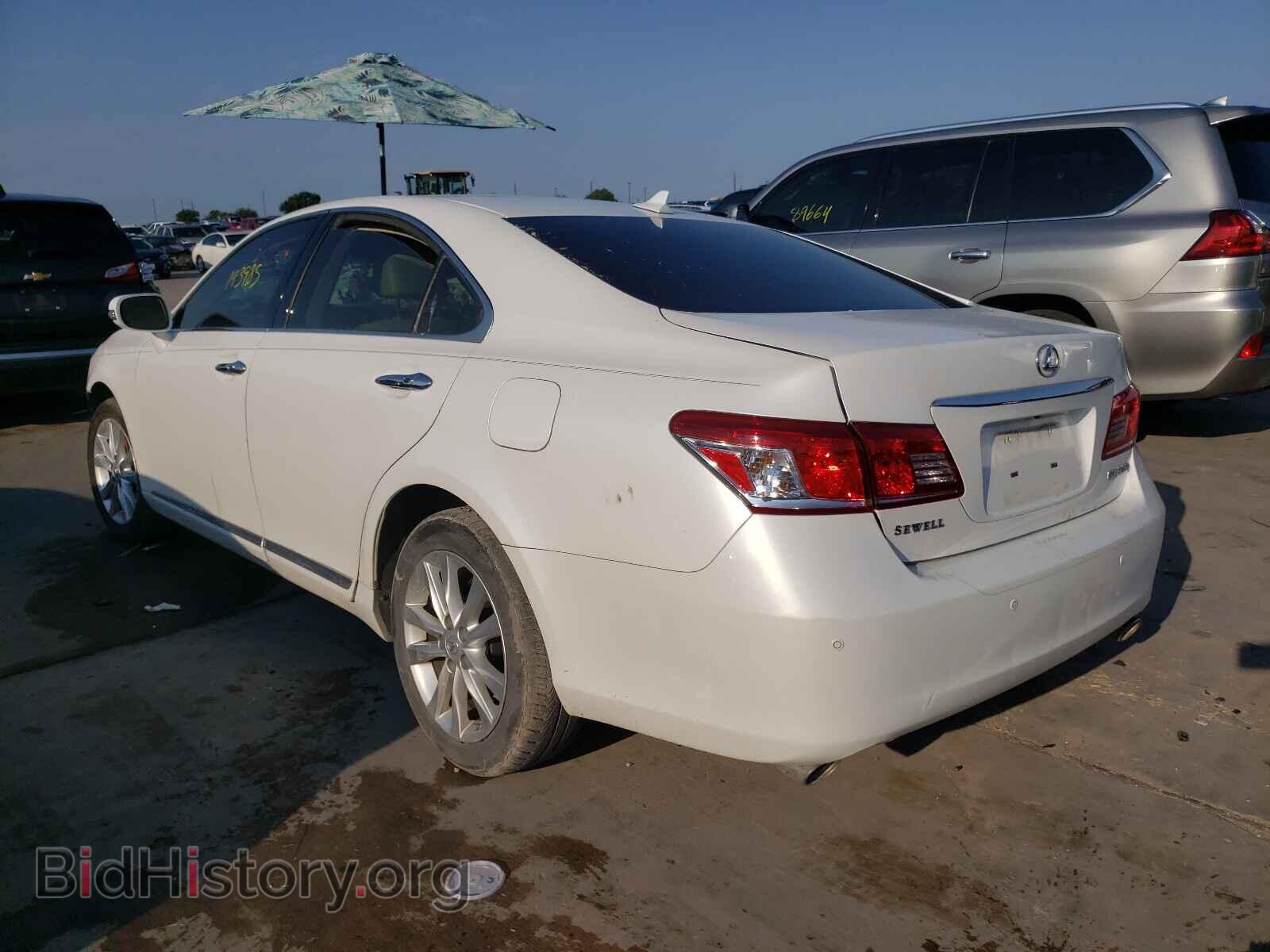 2012 LEXUS ES350 - VIN: JTHBK1EG4C2503259 - Фото 3