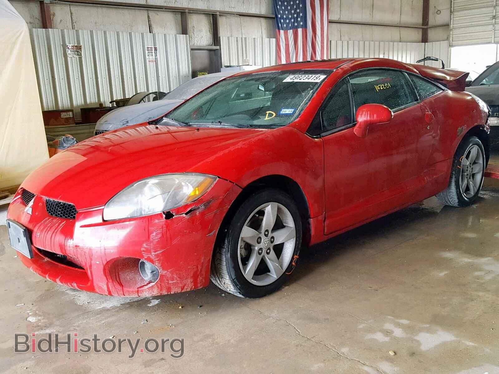 2007 MITSUBISHI ECLIPSE - VIN: 4A3AK24F87E050891 - Фото 2