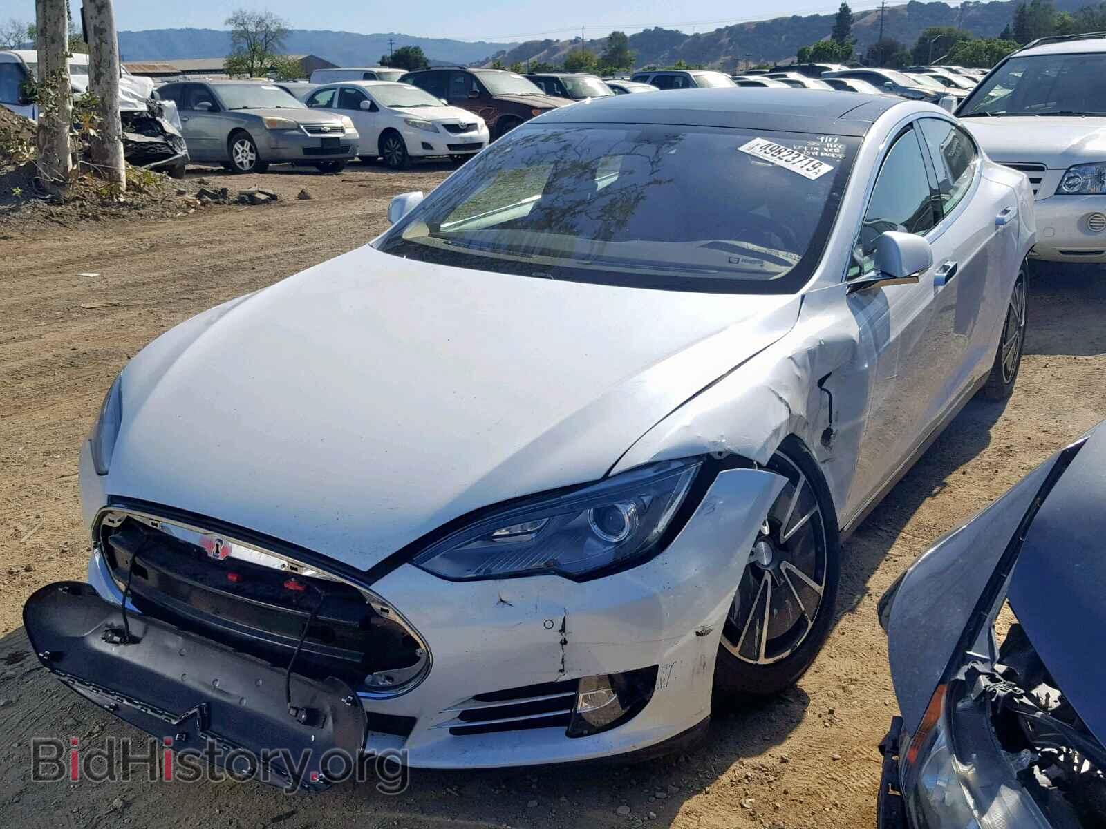 2013 TESLA MODEL S - VIN: 5YJSA1CN2DFP20376 - Фото 2