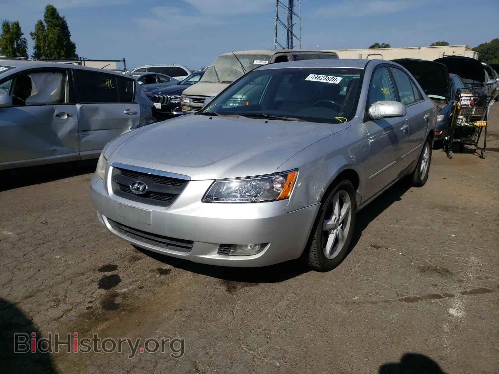 2006 HYUNDAI SONATA - VIN: 5NPEU46F56H059229 - Фото 2