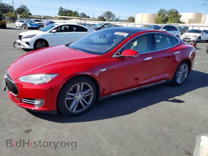 2016 Tesla MODEL S (VIN 5YJSA1E22GF124997) — фото 1 из 14, Copart, повреждение: задняя часть