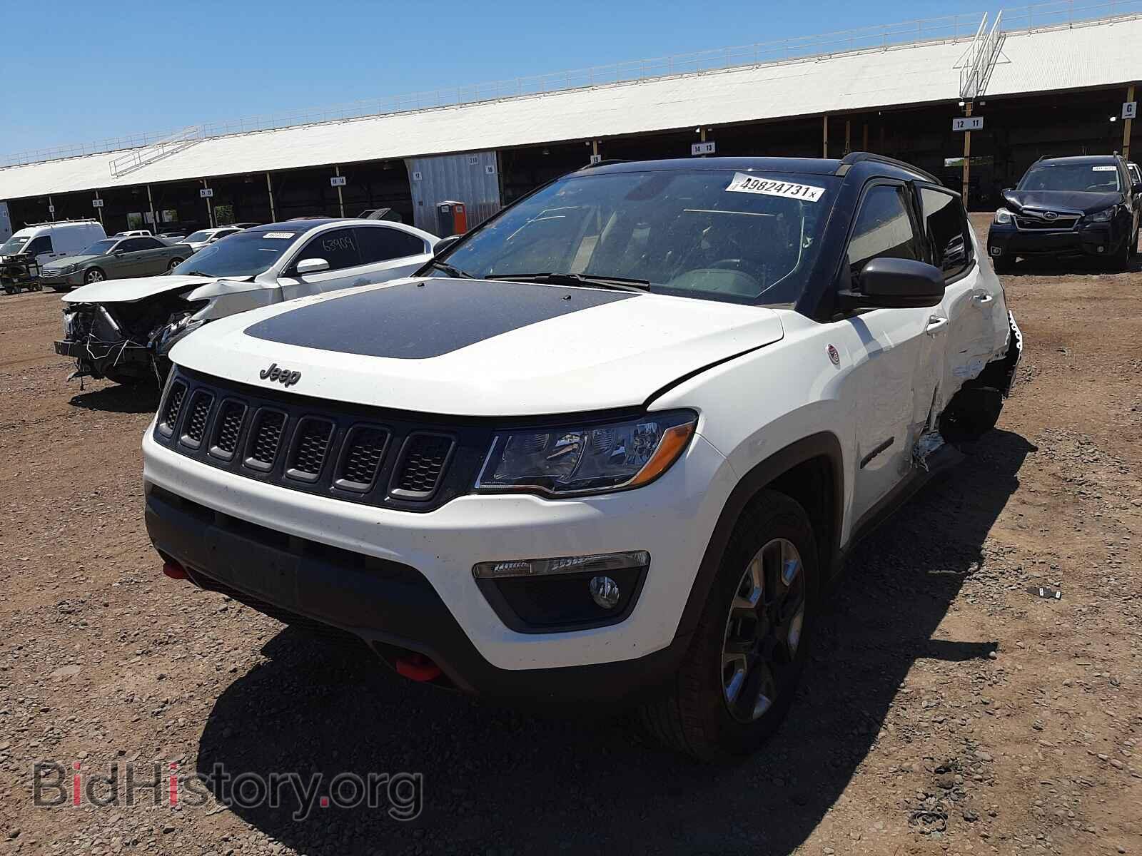 2018 JEEP COMPASS - VIN: 3C4NJDDB6JT130620 - Фото 2