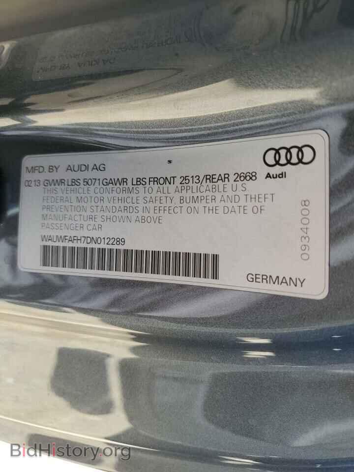 2013 AUDI A5 - VIN: WAUWFAFH7DN012289 - Фото 13