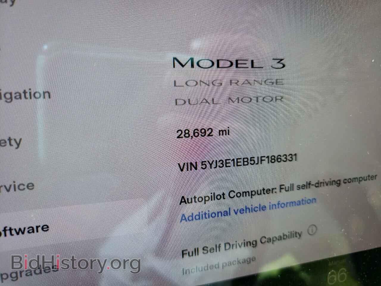 2018 TESLA MODEL 3 - VIN: 5YJ3E1EB5JF186331 - Photo 10