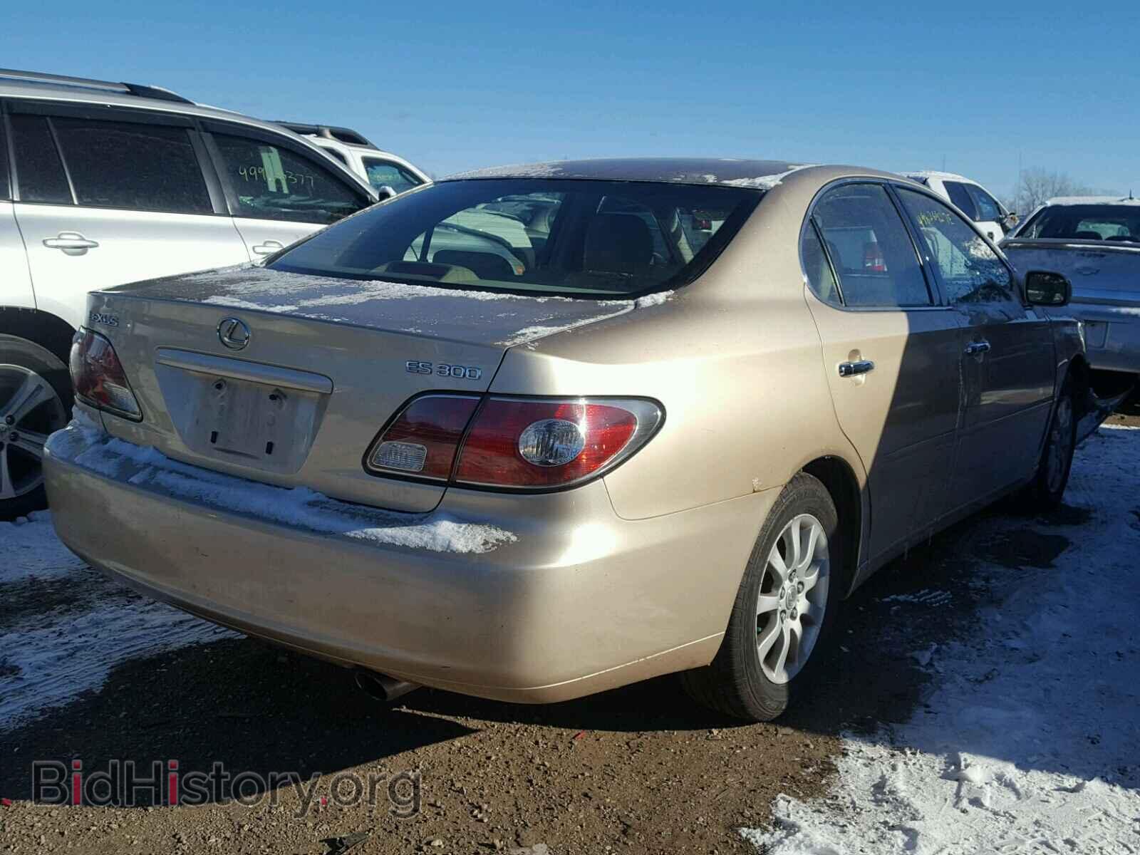 2002 LEXUS ES300 - VIN: JTHBF30G920020447 - Фото 4