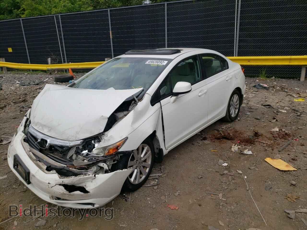 2012 HONDA CIVIC - VIN: 19XFB2F89CE303853 - Фото 2